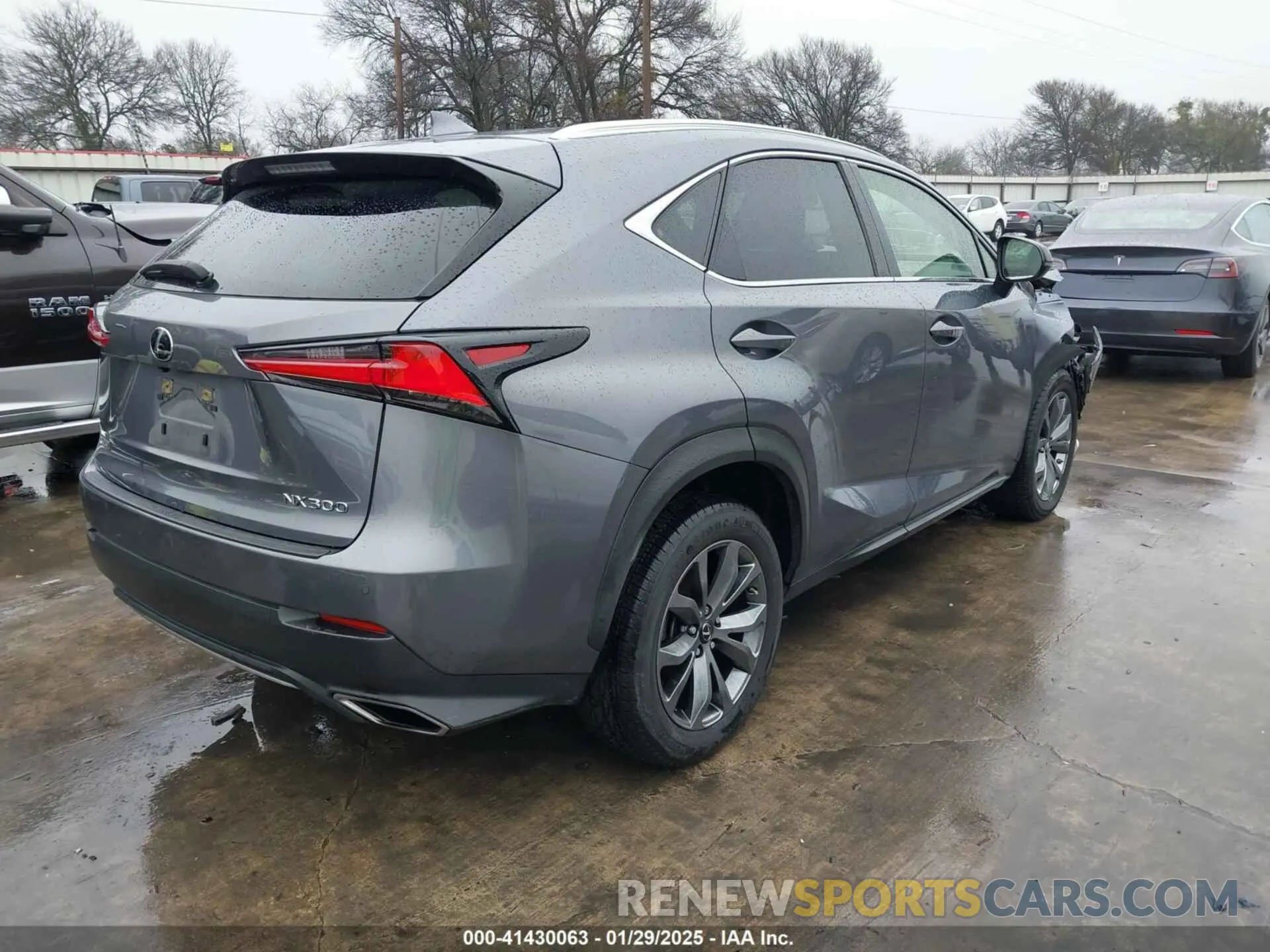 4 Photograph of a damaged car JTJSARBZXL5013896 LEXUS NX 300 2020