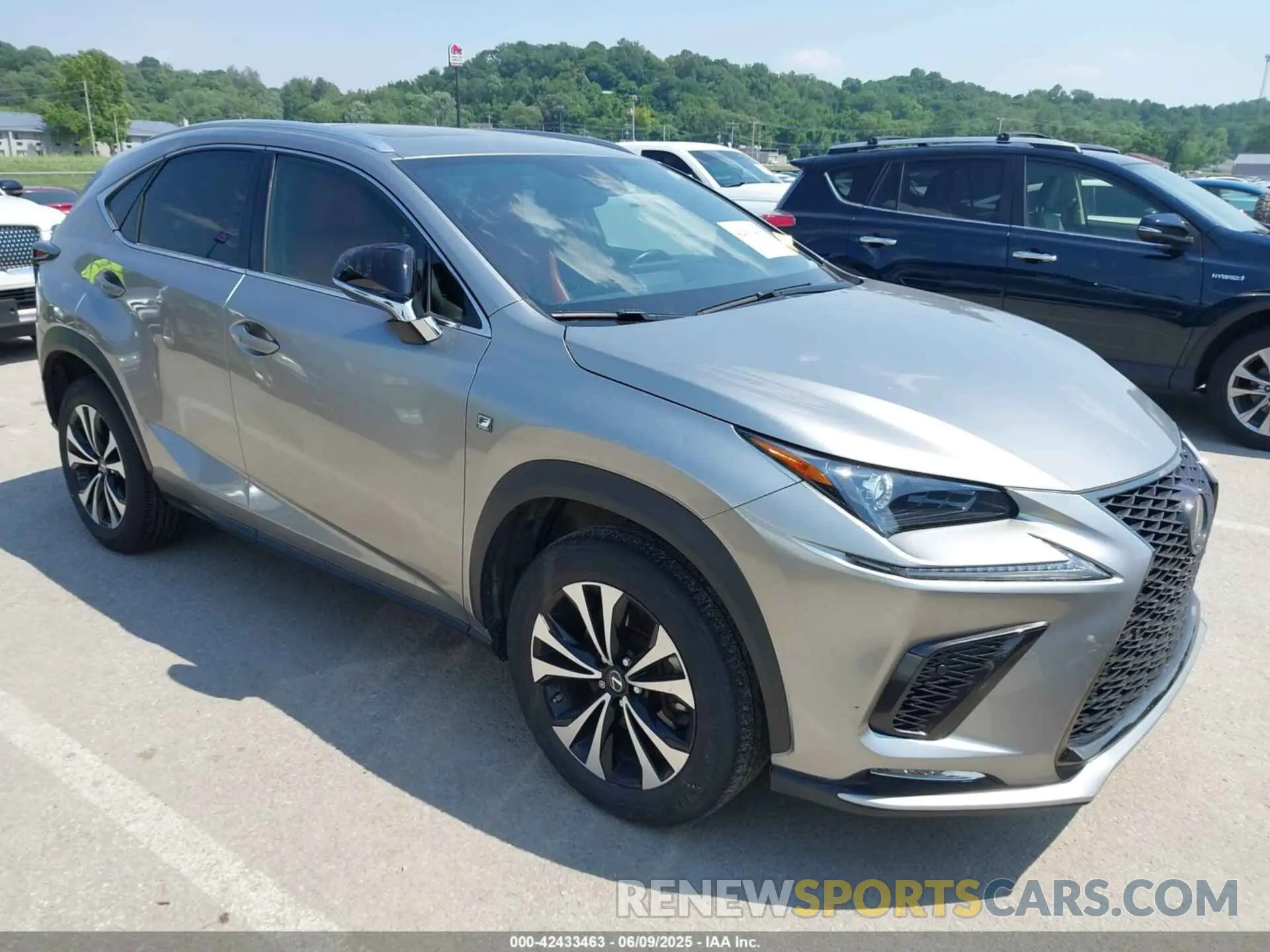 1 Photograph of a damaged car JTJSARDZ0L2235829 LEXUS NX 300 2020