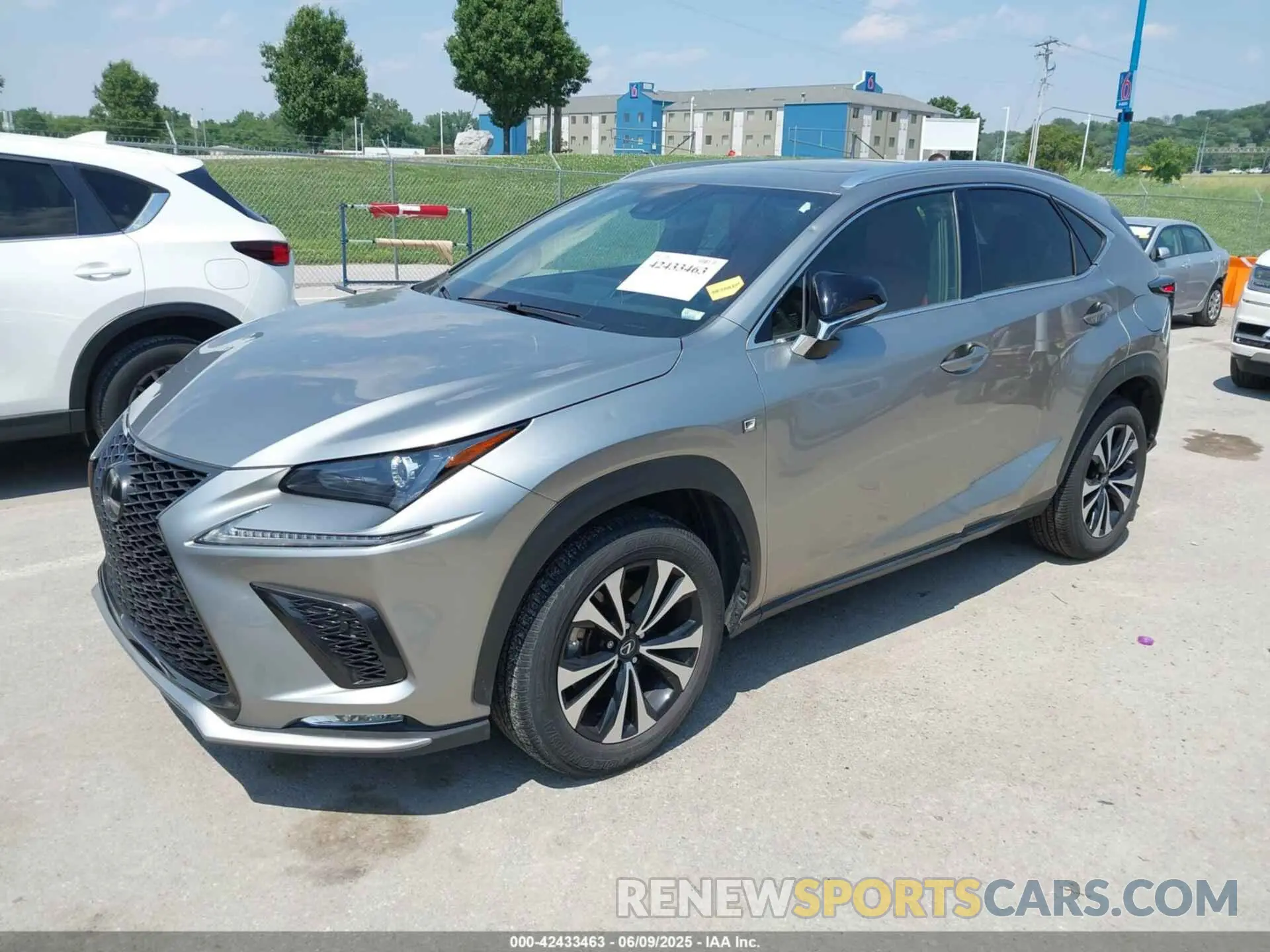 2 Photograph of a damaged car JTJSARDZ0L2235829 LEXUS NX 300 2020
