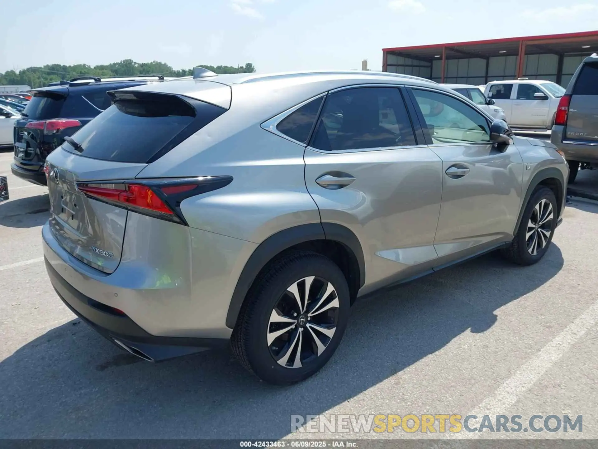 4 Photograph of a damaged car JTJSARDZ0L2235829 LEXUS NX 300 2020