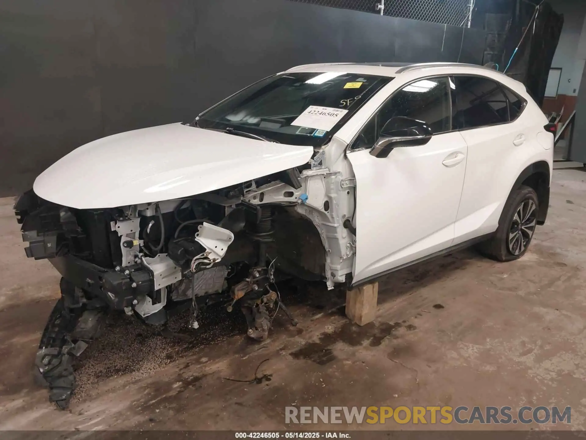 2 Photograph of a damaged car JTJSARDZ0L5001656 LEXUS NX 300 2020