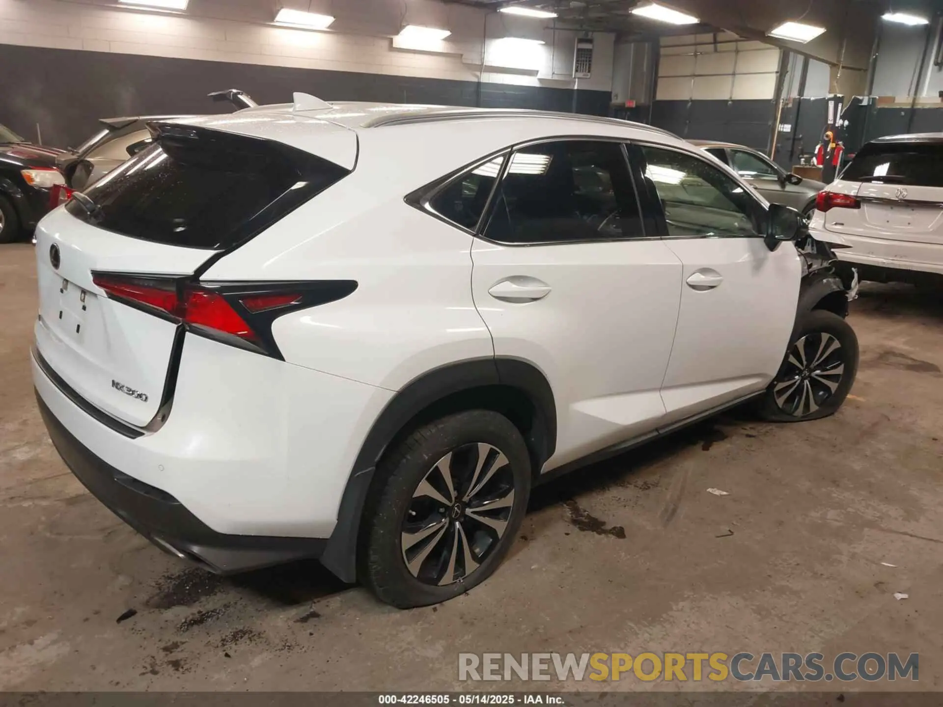 4 Photograph of a damaged car JTJSARDZ0L5001656 LEXUS NX 300 2020