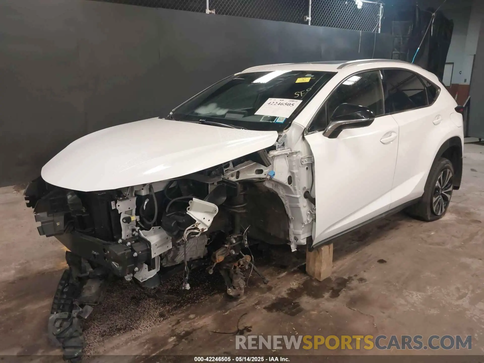 6 Photograph of a damaged car JTJSARDZ0L5001656 LEXUS NX 300 2020