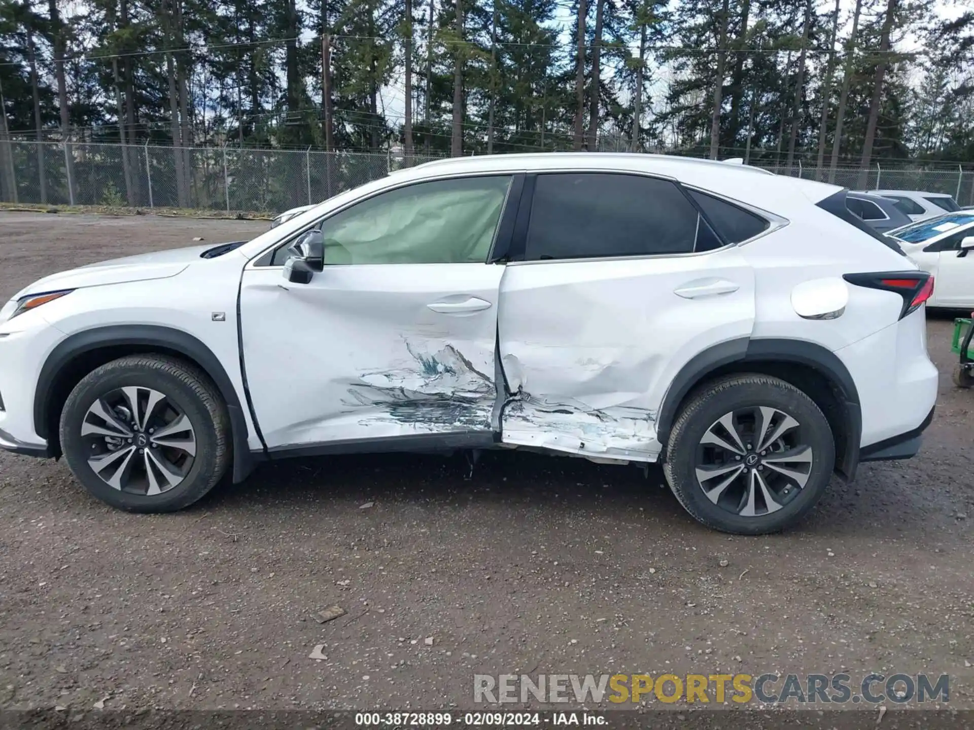 14 Photograph of a damaged car JTJSARDZ1L5001326 LEXUS NX 300 2020