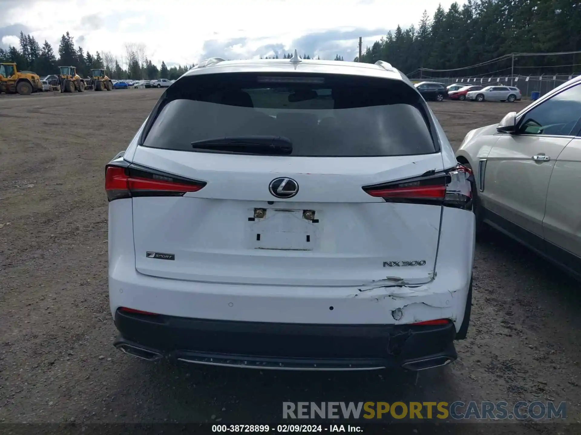 16 Photograph of a damaged car JTJSARDZ1L5001326 LEXUS NX 300 2020