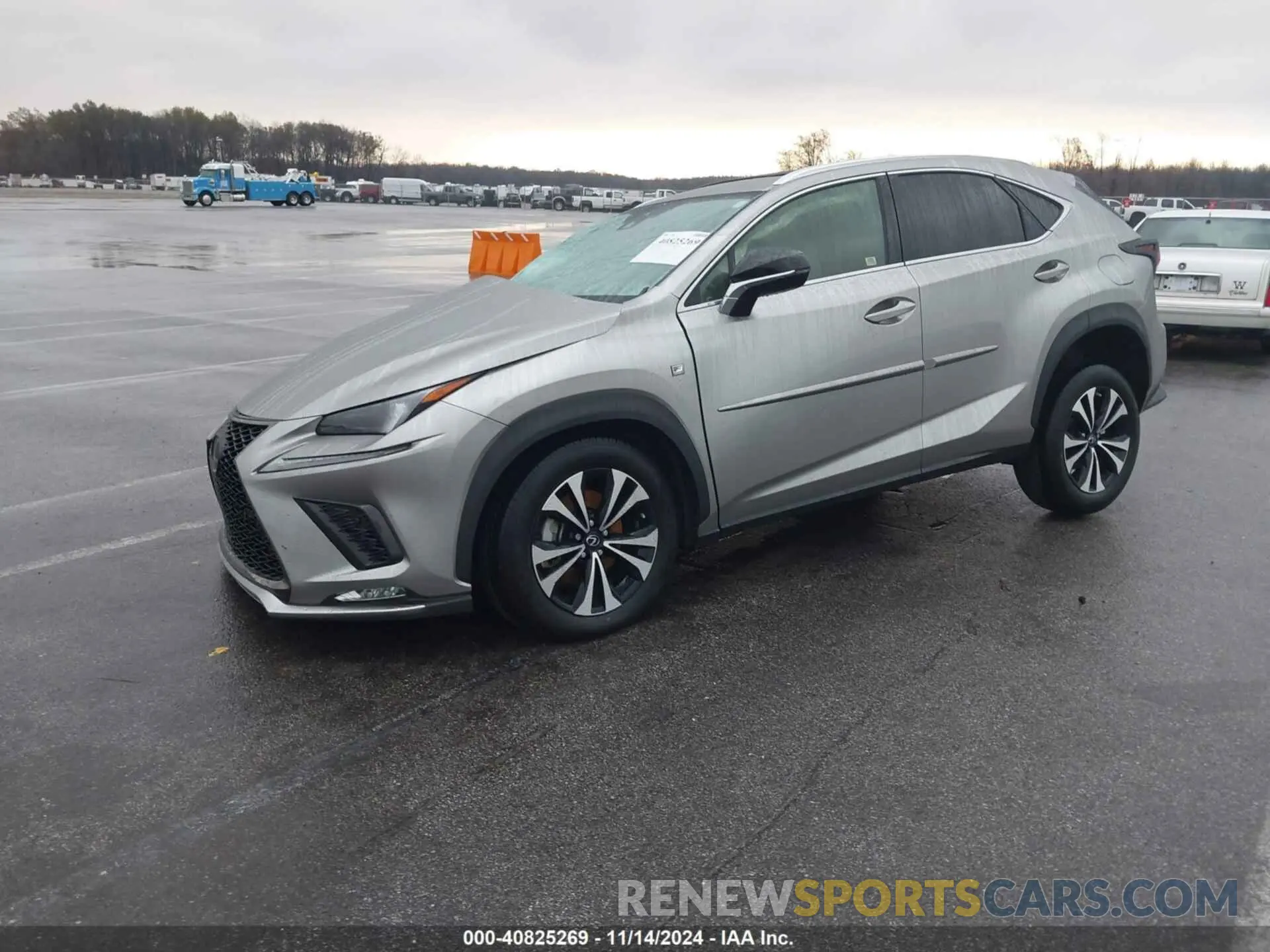 2 Photograph of a damaged car JTJSARDZ6L2220672 LEXUS NX 300 2020
