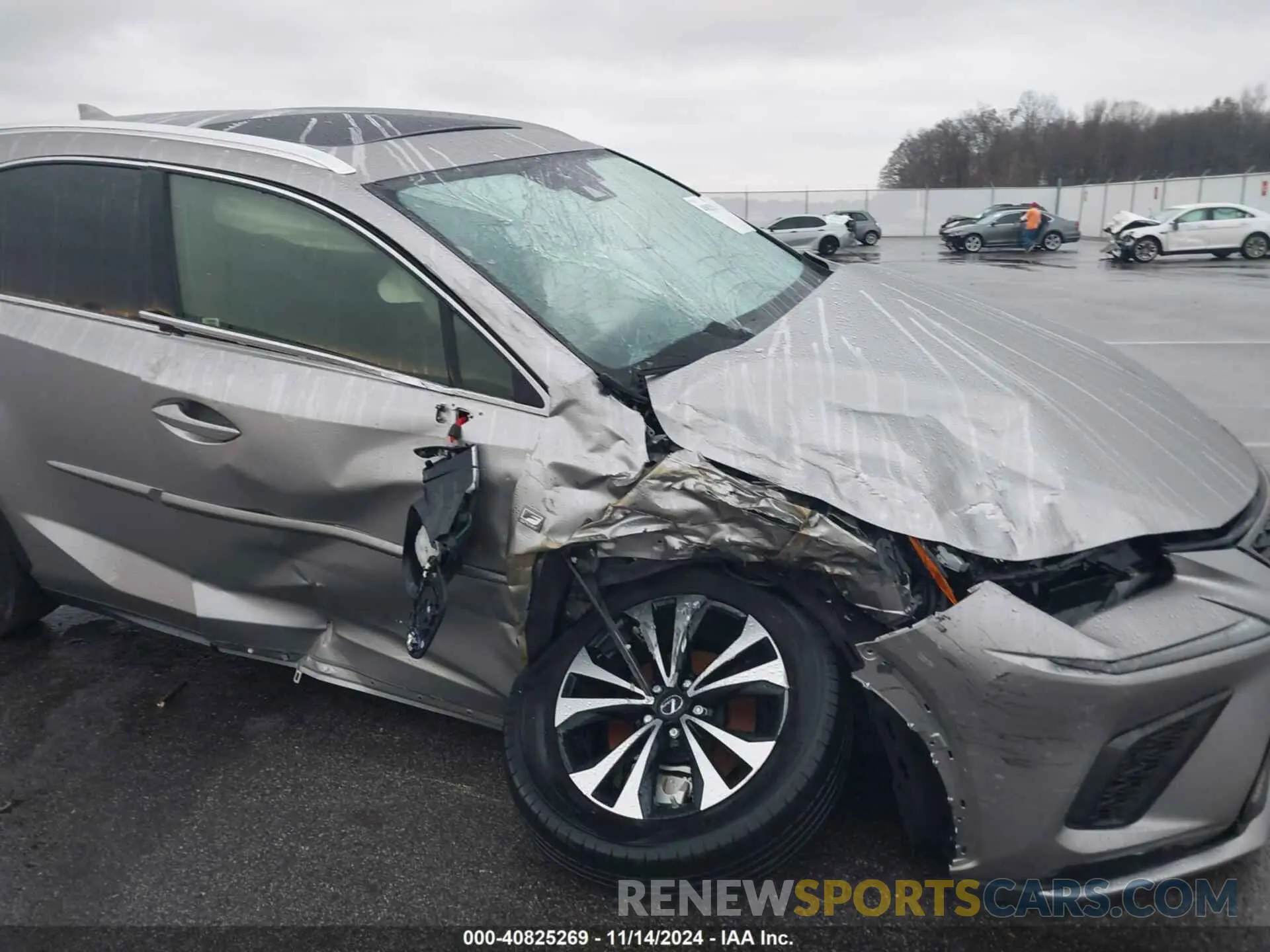 6 Photograph of a damaged car JTJSARDZ6L2220672 LEXUS NX 300 2020