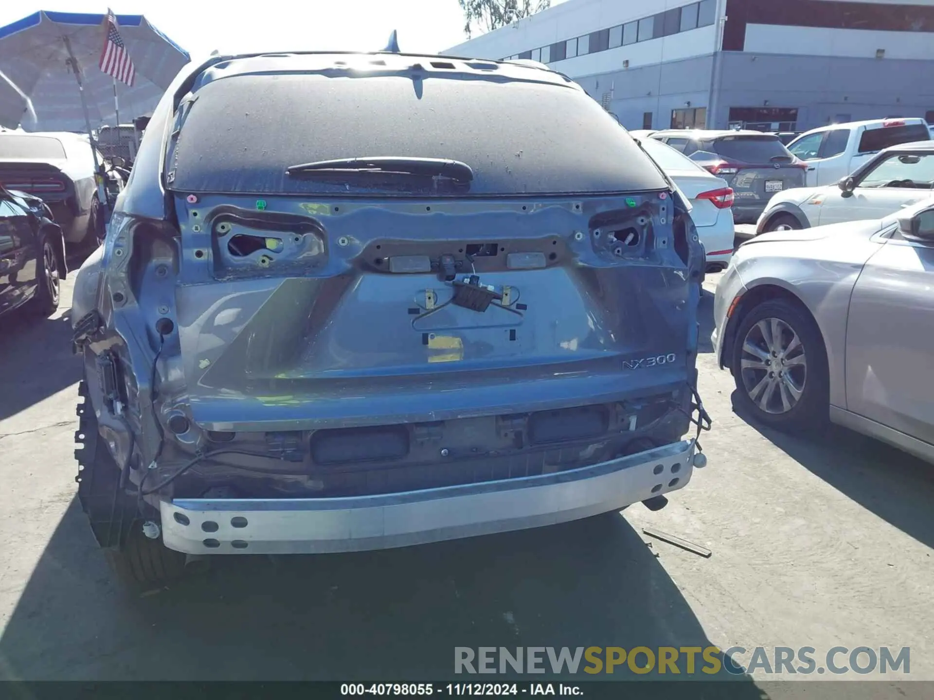 17 Photograph of a damaged car JTJDARBZ1M2199890 LEXUS NX 300 2021
