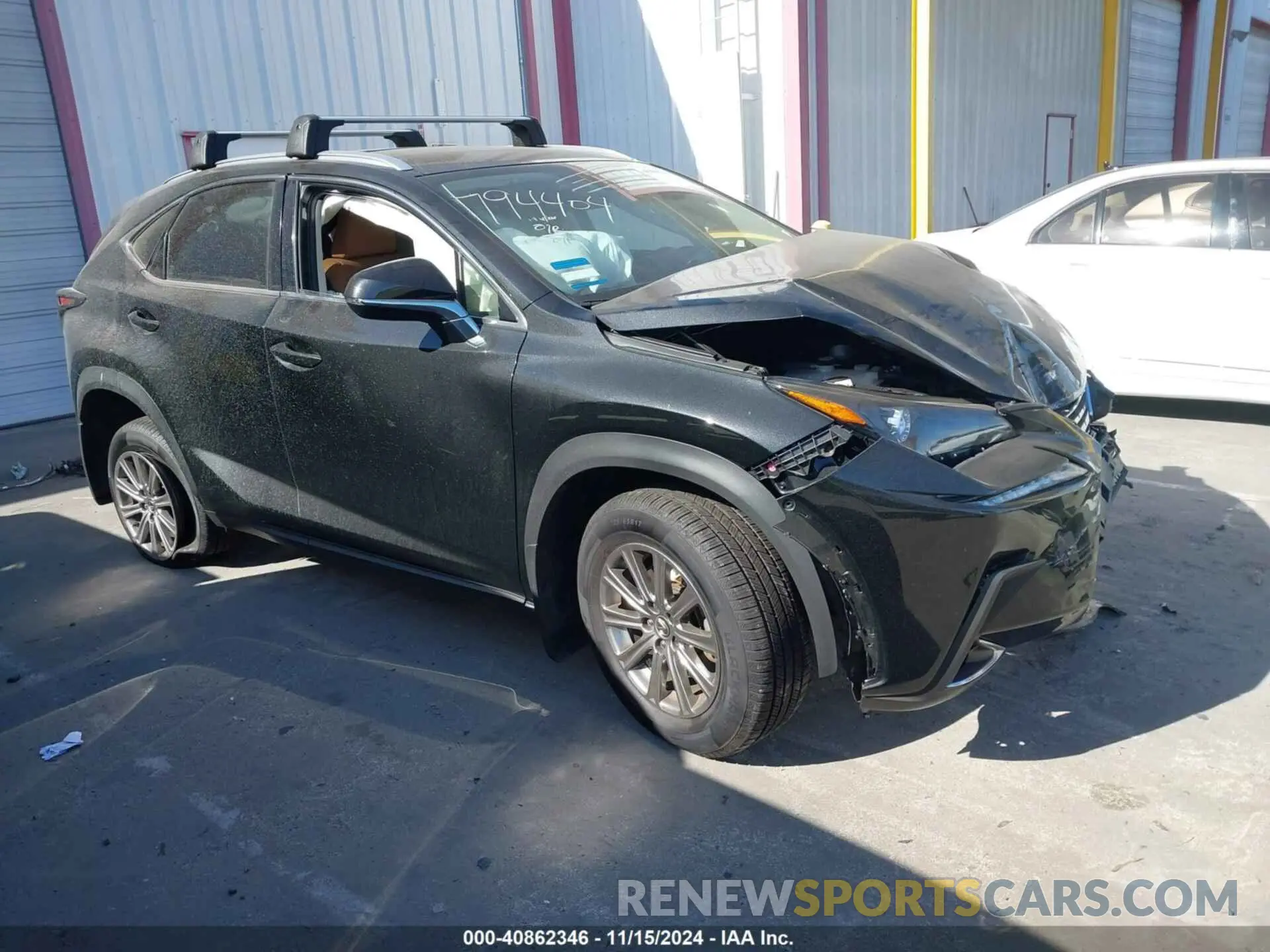 1 Photograph of a damaged car JTJDARBZ1M5033173 LEXUS NX 300 2021