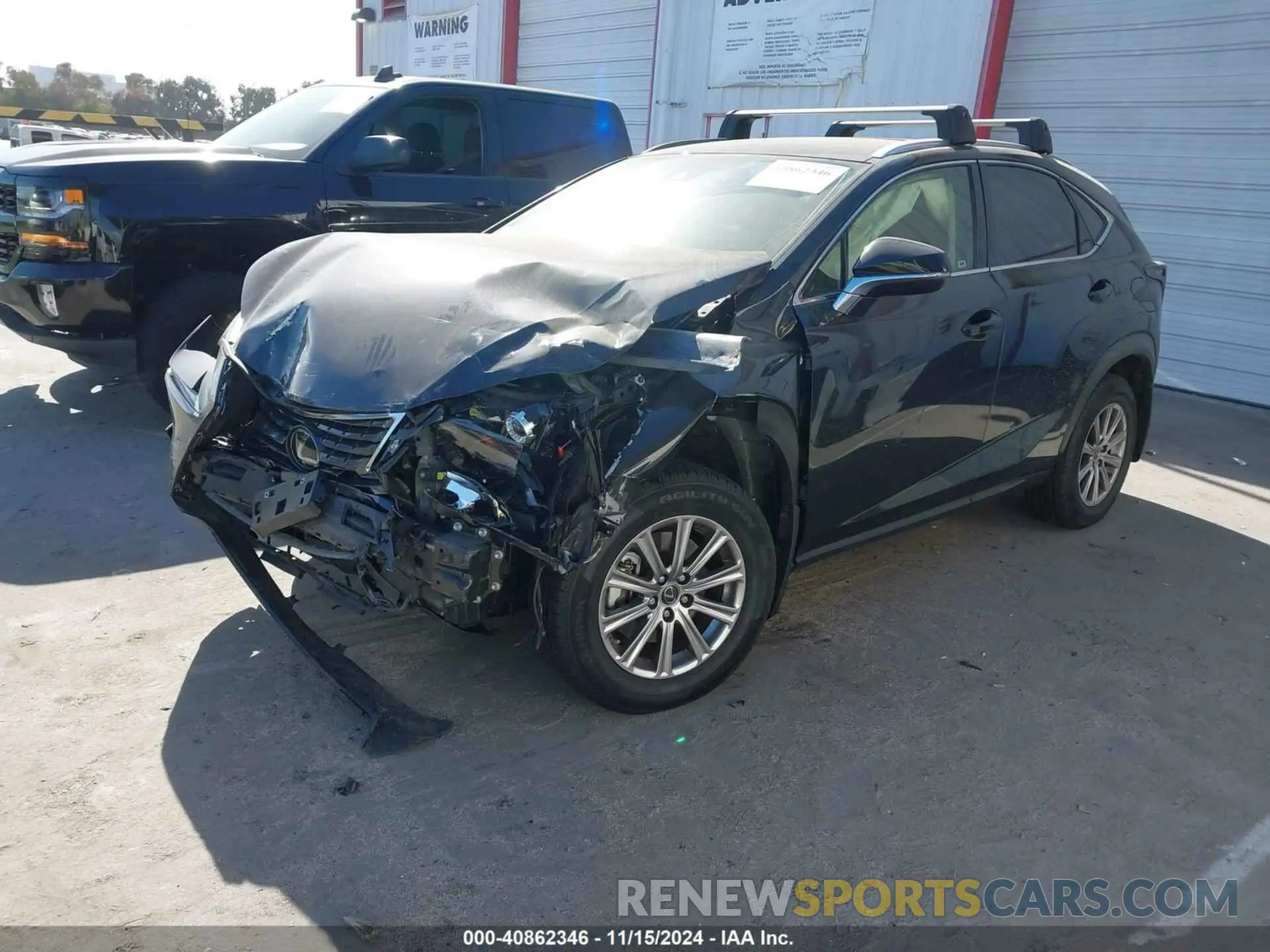 2 Photograph of a damaged car JTJDARBZ1M5033173 LEXUS NX 300 2021