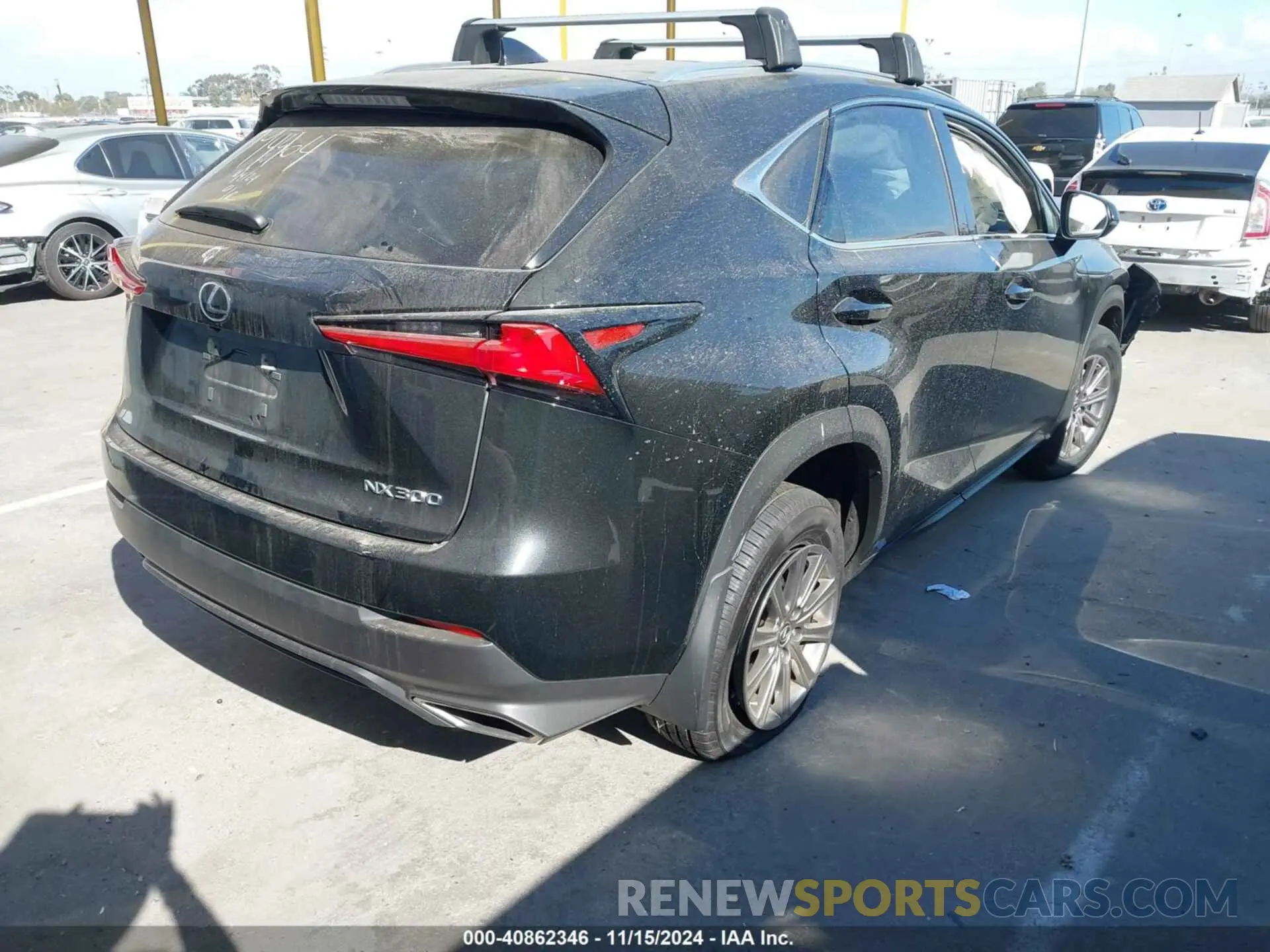 4 Photograph of a damaged car JTJDARBZ1M5033173 LEXUS NX 300 2021