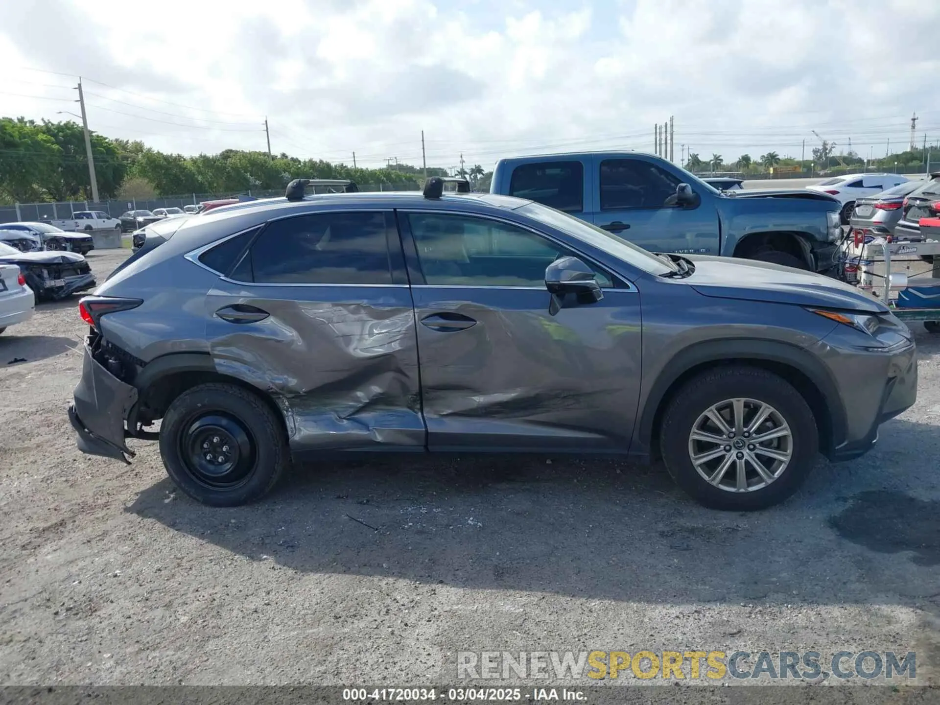 13 Photograph of a damaged car JTJDARBZ3M2179138 LEXUS NX 300 2021