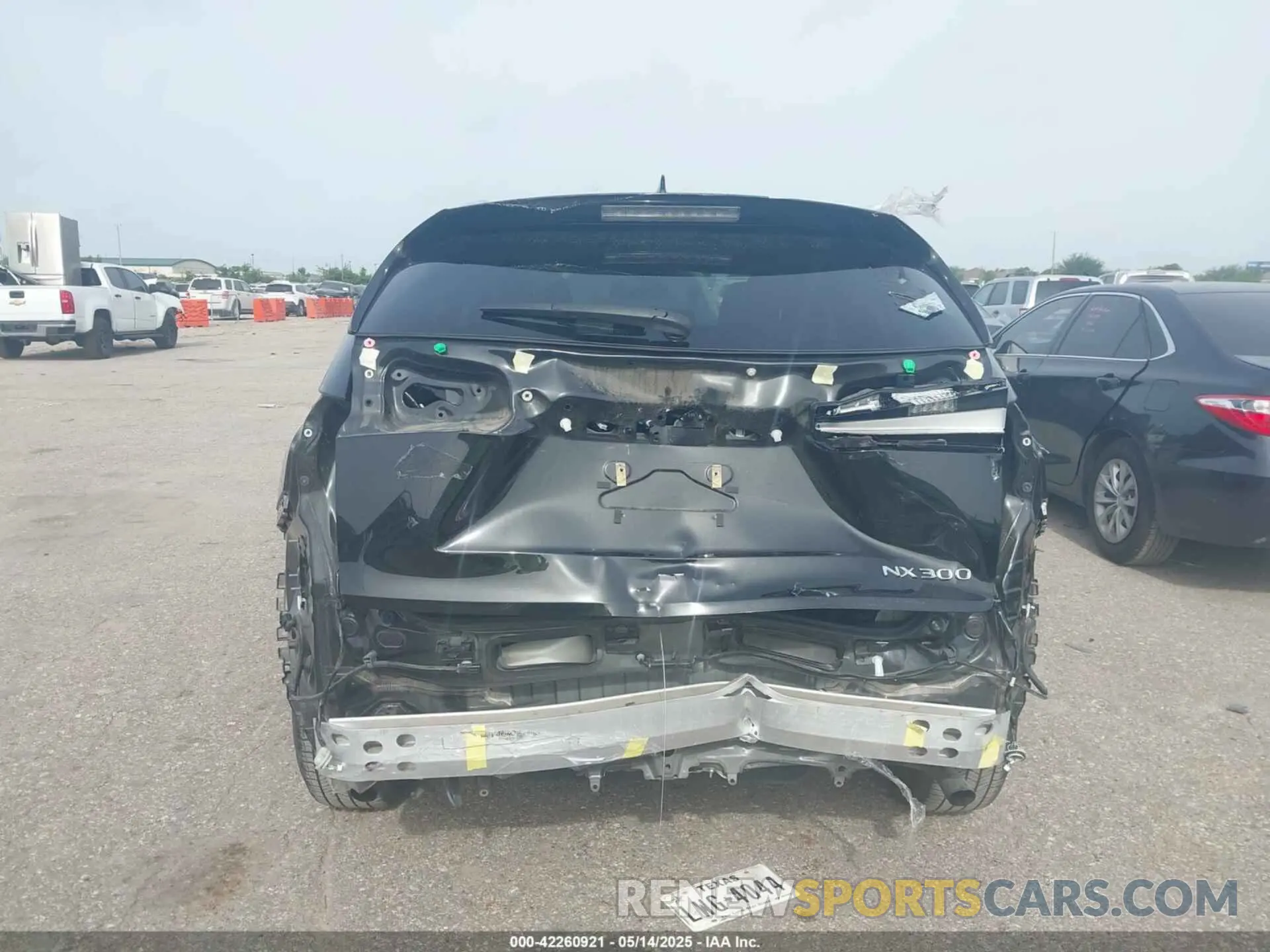 17 Photograph of a damaged car JTJDARBZ4M2192951 LEXUS NX 300 2021