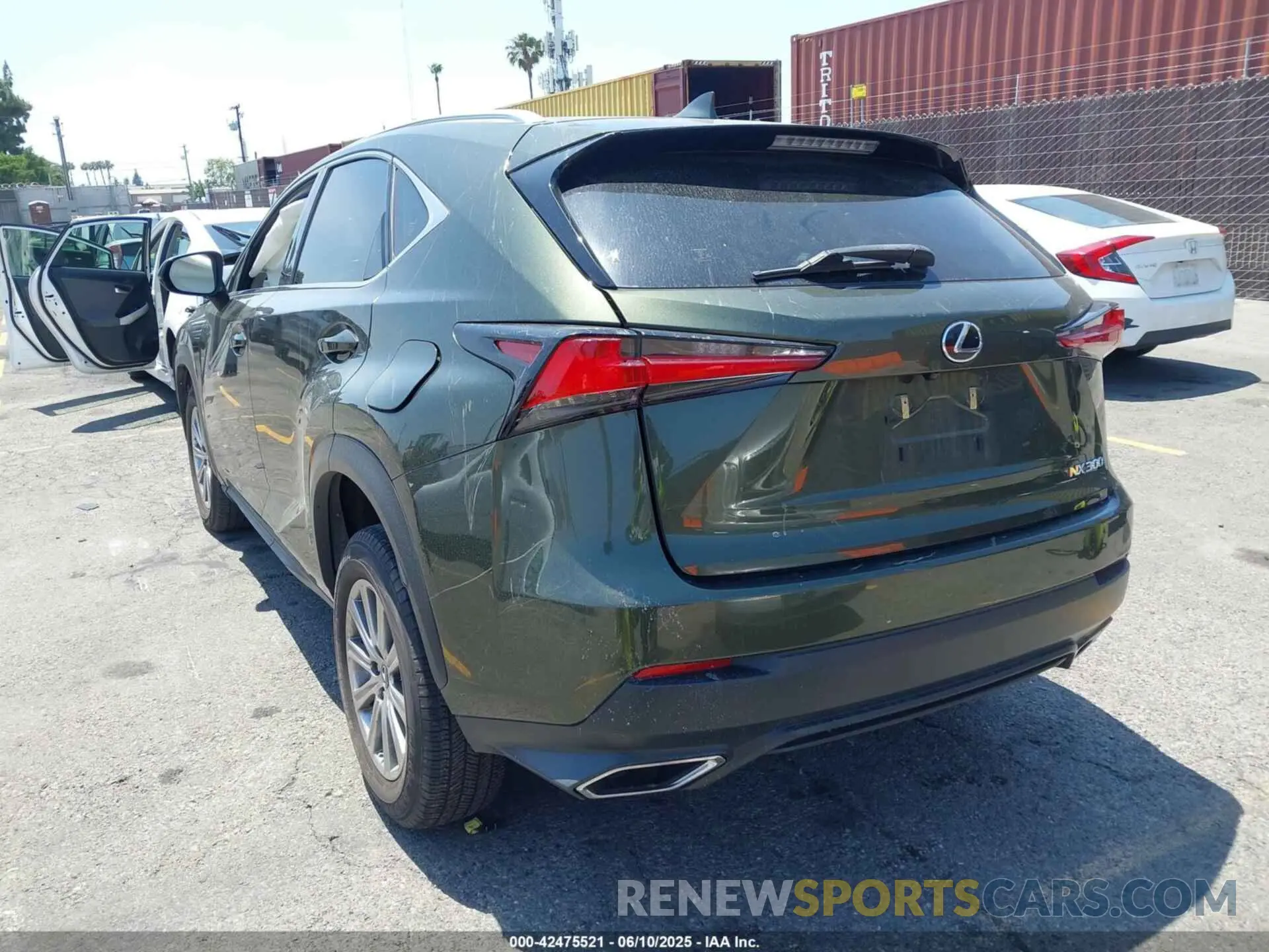 3 Photograph of a damaged car JTJDARBZ4M2201549 LEXUS NX 300 2021