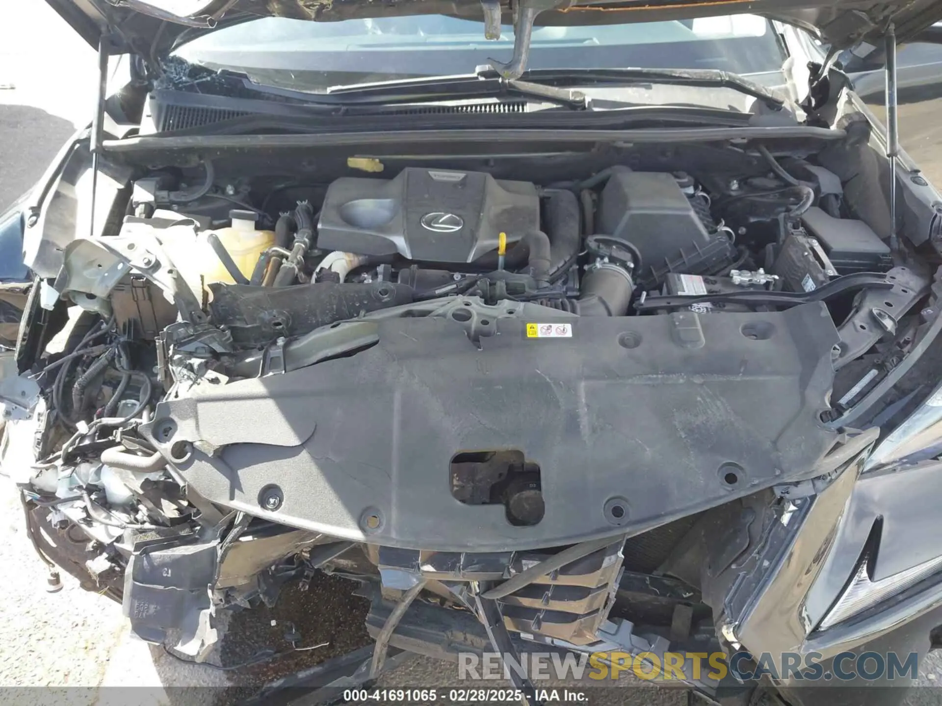 10 Photograph of a damaged car JTJDARBZ6M2184303 LEXUS NX 300 2021
