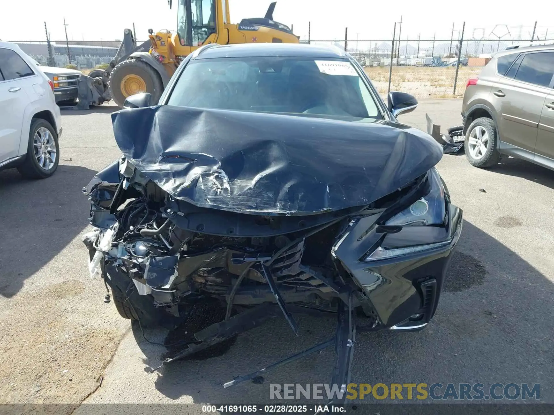 12 Photograph of a damaged car JTJDARBZ6M2184303 LEXUS NX 300 2021