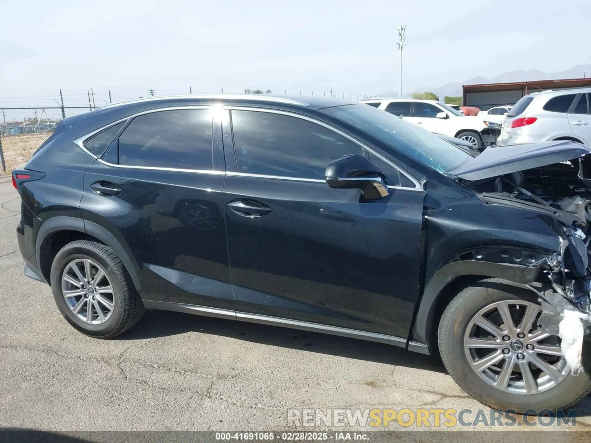 13 Photograph of a damaged car JTJDARBZ6M2184303 LEXUS NX 300 2021