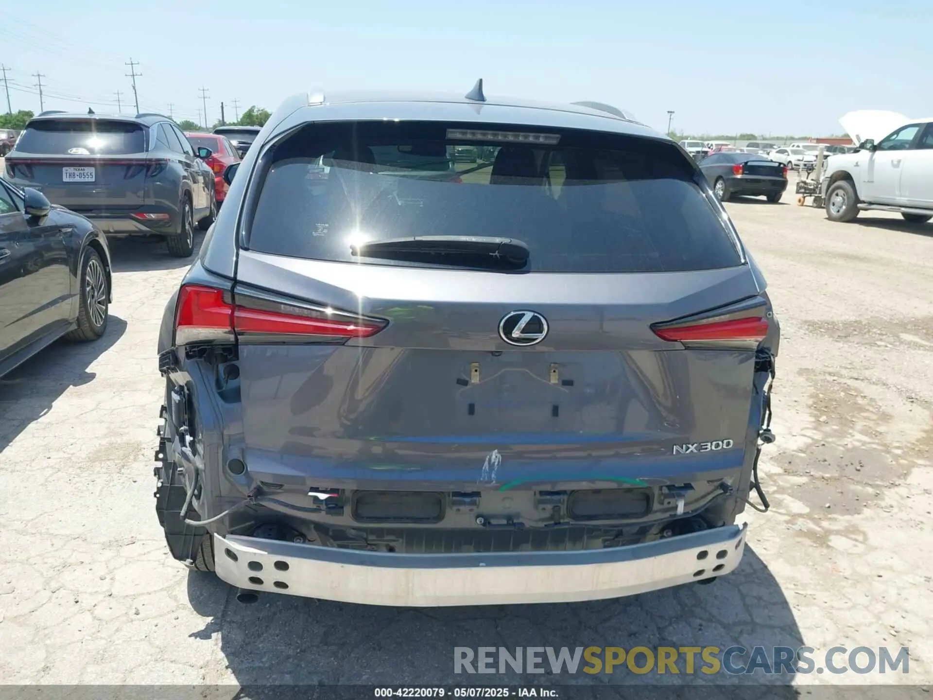 17 Photograph of a damaged car JTJDARBZ6M2195561 LEXUS NX 300 2021