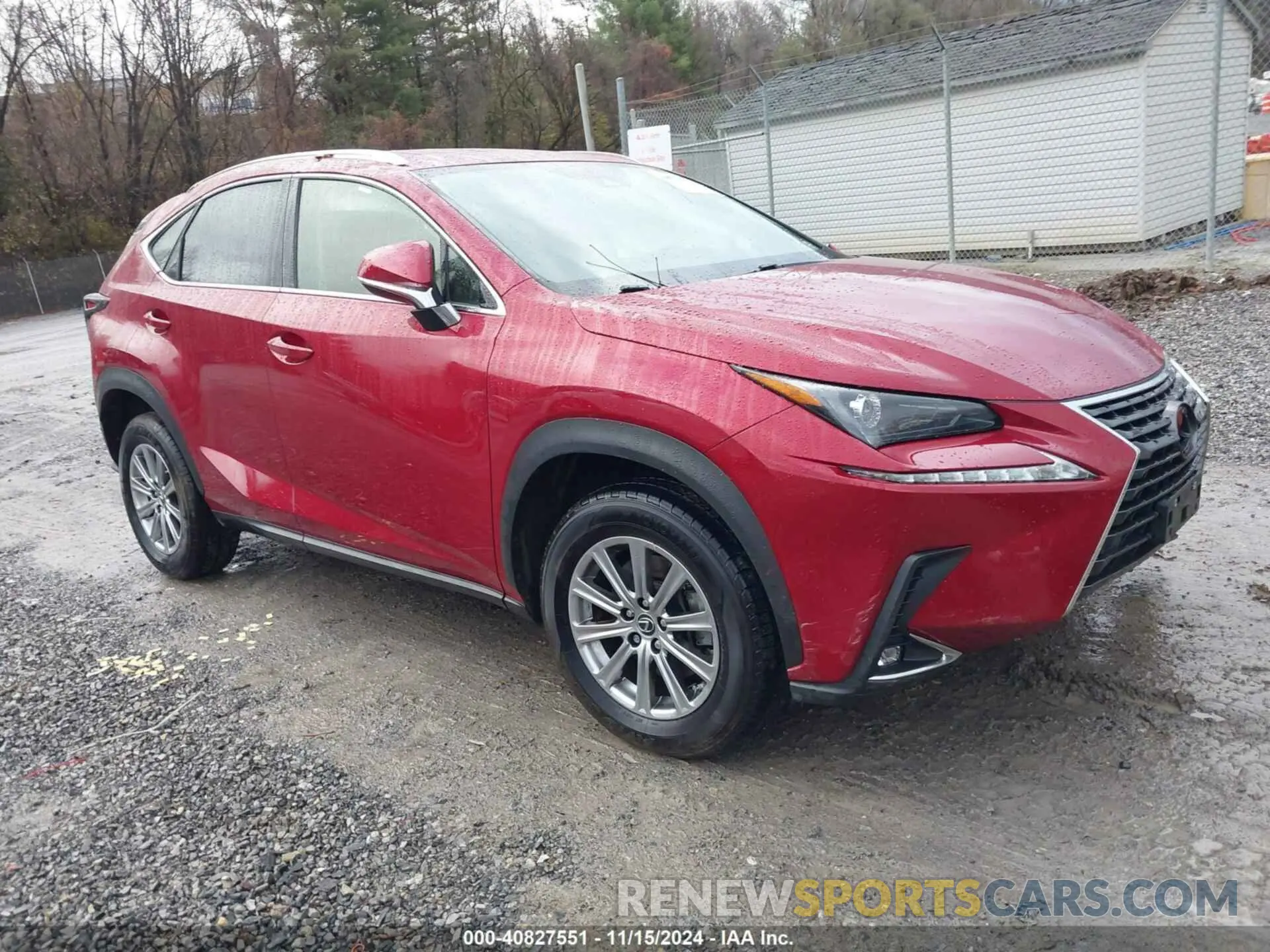 1 Photograph of a damaged car JTJDARBZ6M5030821 LEXUS NX 300 2021