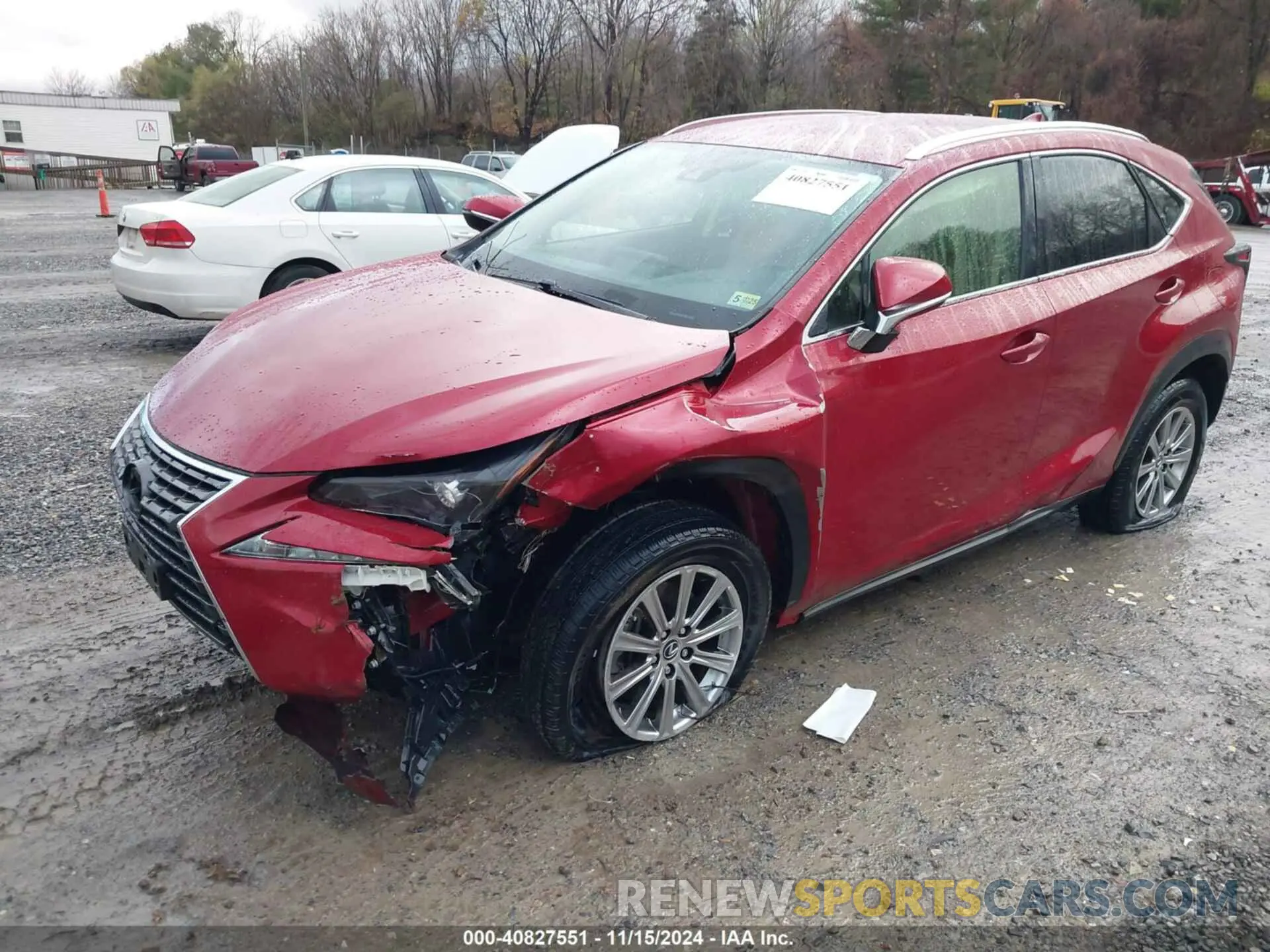 2 Photograph of a damaged car JTJDARBZ6M5030821 LEXUS NX 300 2021