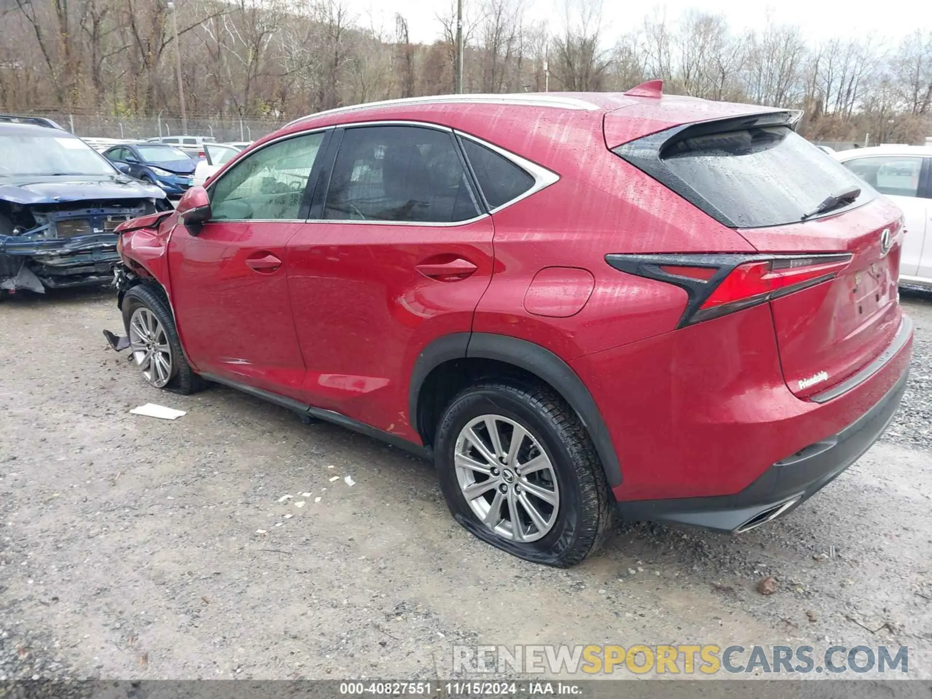 3 Photograph of a damaged car JTJDARBZ6M5030821 LEXUS NX 300 2021