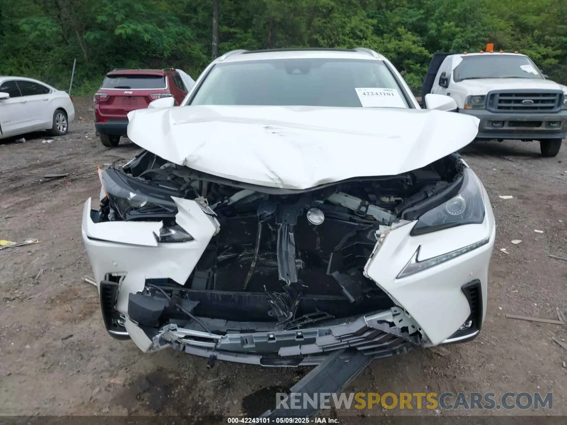 6 Photograph of a damaged car JTJDARBZ6M5035226 LEXUS NX 300 2021