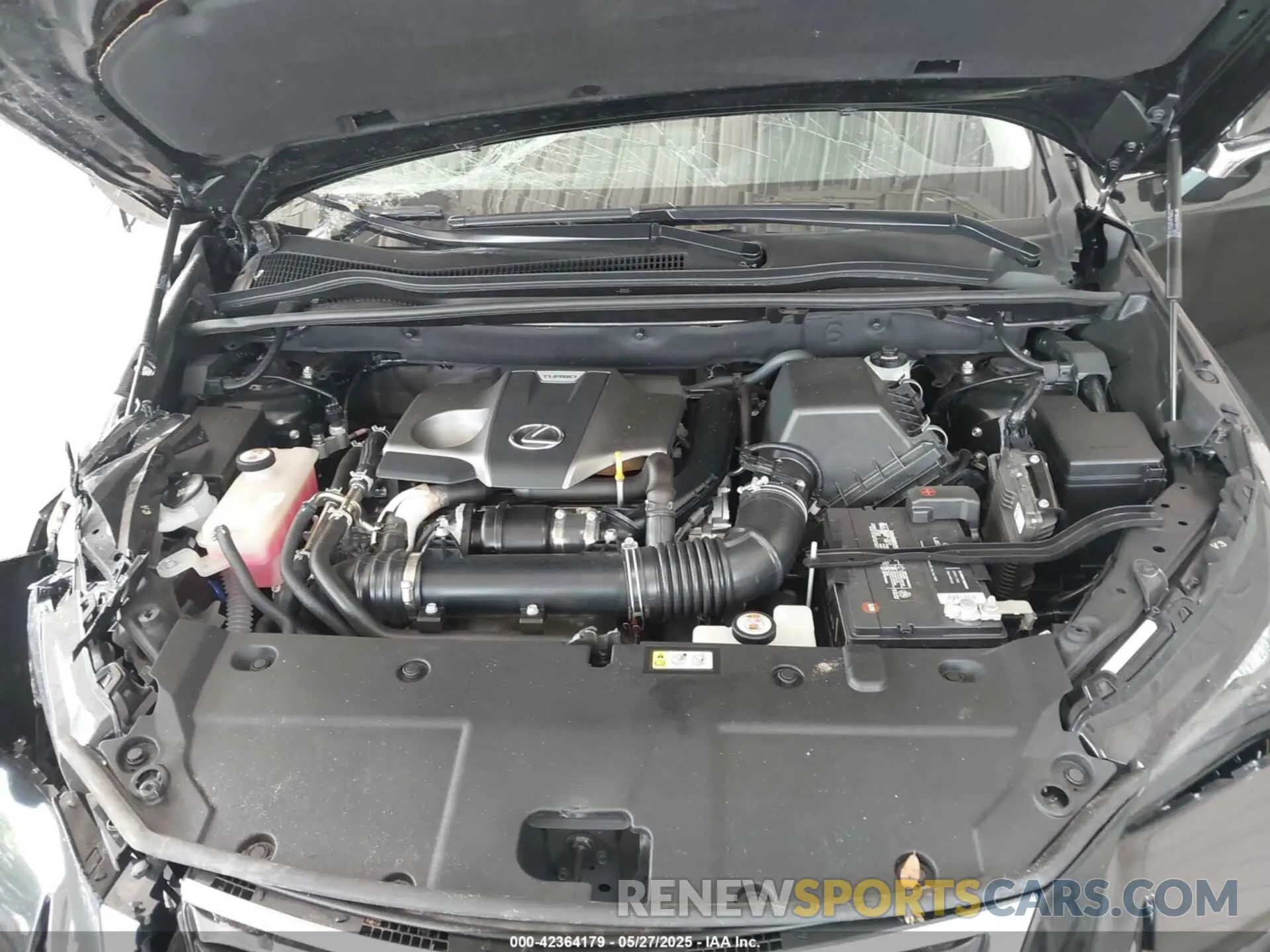 10 Photograph of a damaged car JTJDARBZ7M2194287 LEXUS NX 300 2021