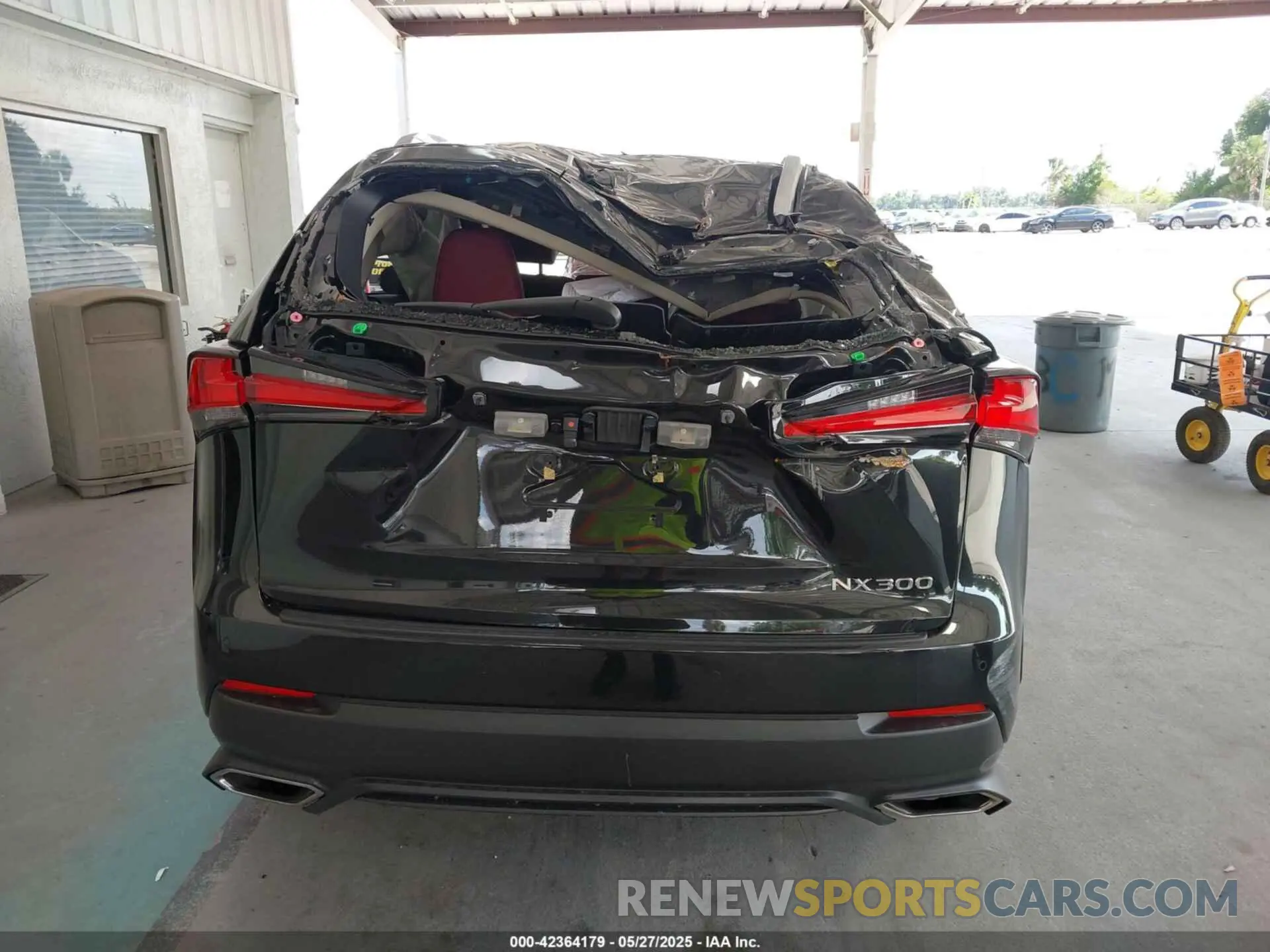 16 Photograph of a damaged car JTJDARBZ7M2194287 LEXUS NX 300 2021