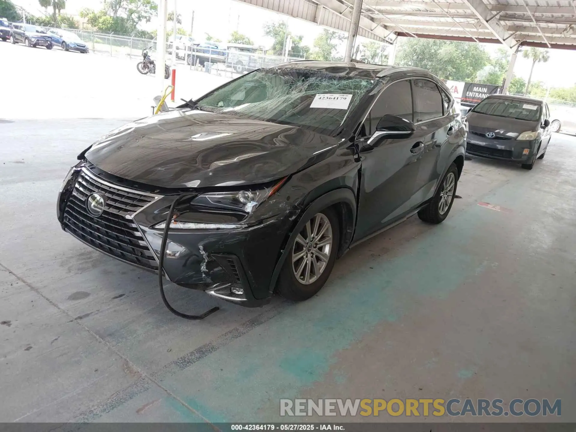 2 Photograph of a damaged car JTJDARBZ7M2194287 LEXUS NX 300 2021