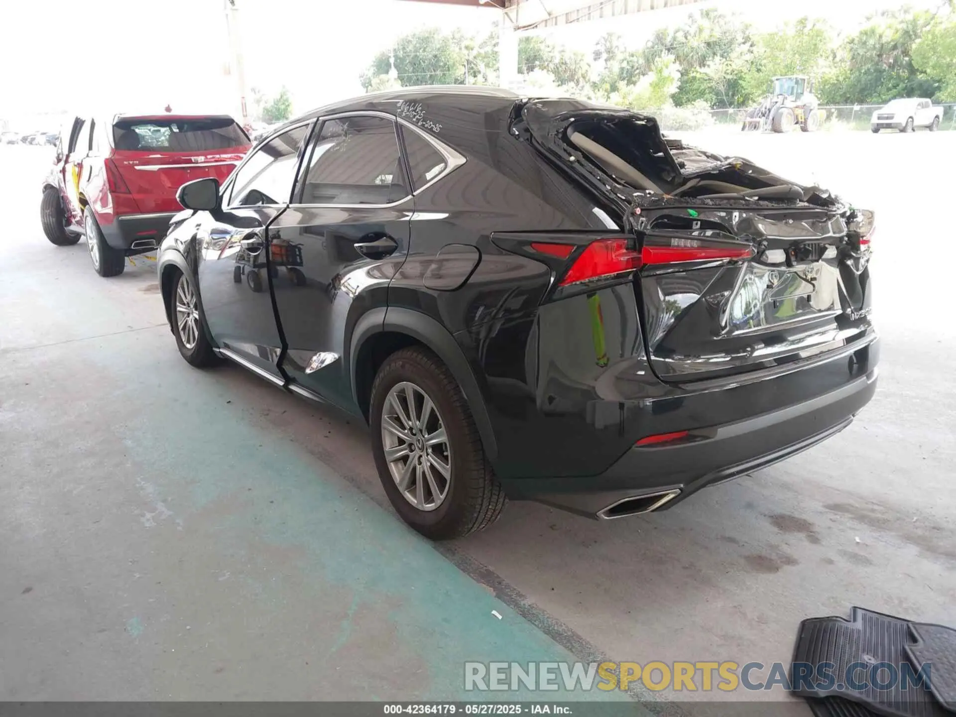 3 Photograph of a damaged car JTJDARBZ7M2194287 LEXUS NX 300 2021