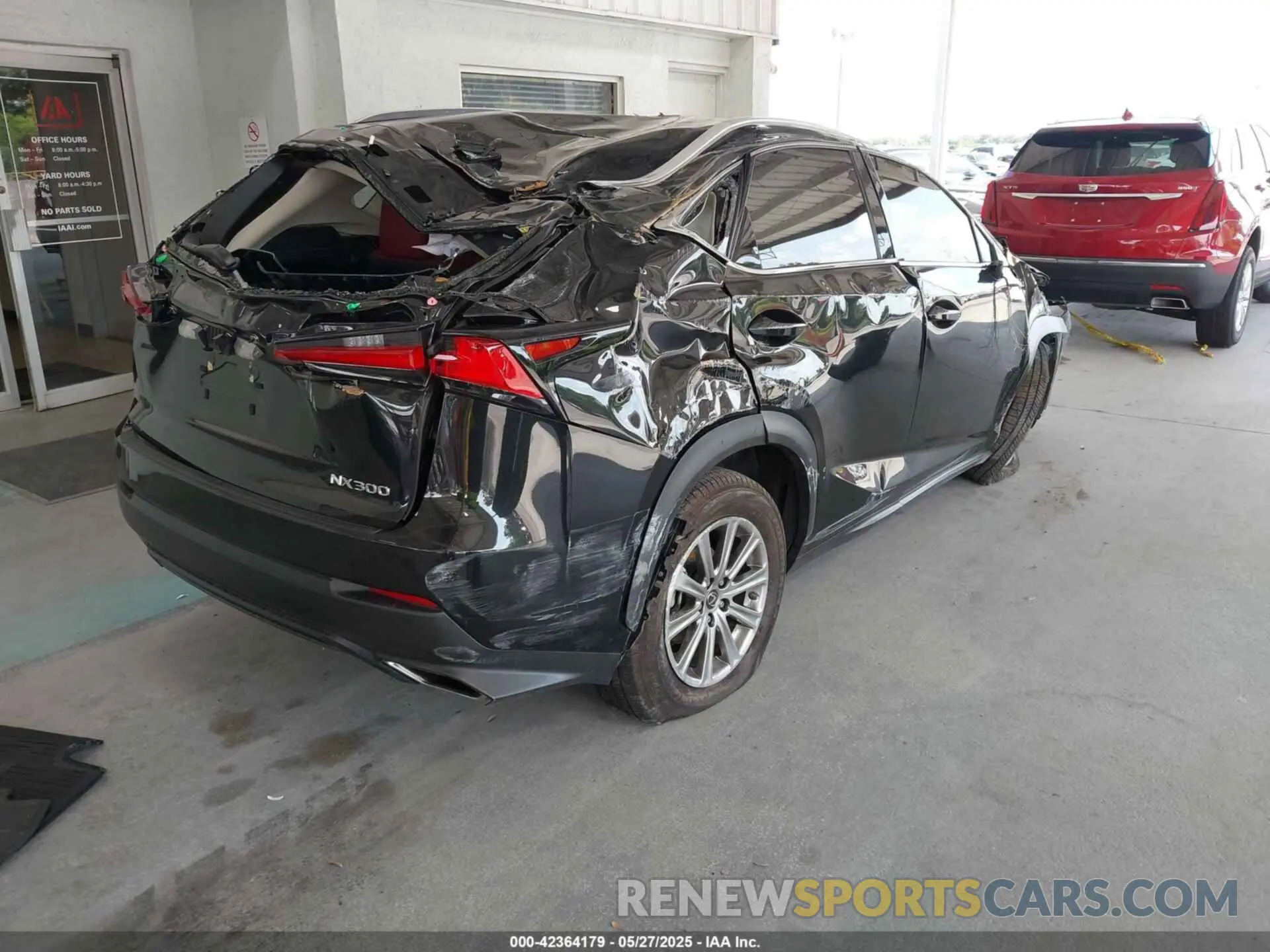 4 Photograph of a damaged car JTJDARBZ7M2194287 LEXUS NX 300 2021