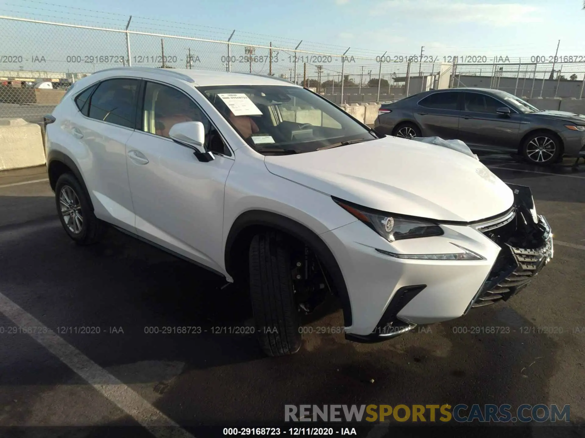 1 Photograph of a damaged car JTJDARBZ8M5022557 LEXUS NX 300 2021