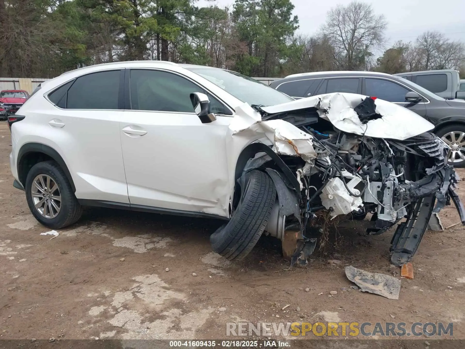 1 Photograph of a damaged car JTJDARBZ8M5032120 LEXUS NX 300 2021