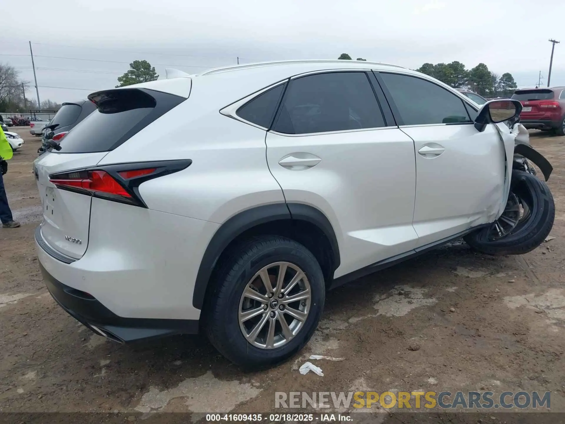 4 Photograph of a damaged car JTJDARBZ8M5032120 LEXUS NX 300 2021