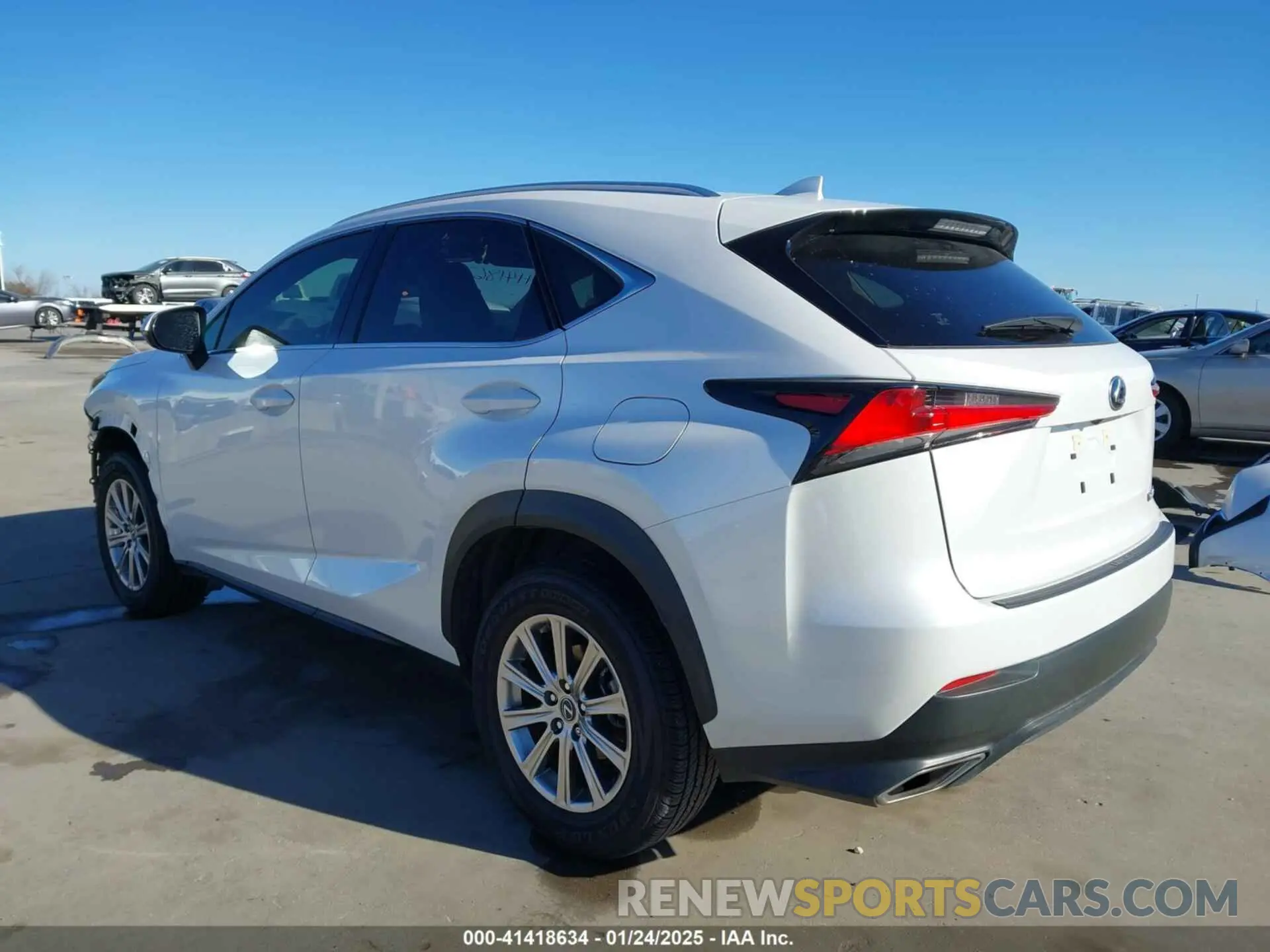 3 Photograph of a damaged car JTJDARBZ8M5033106 LEXUS NX 300 2021