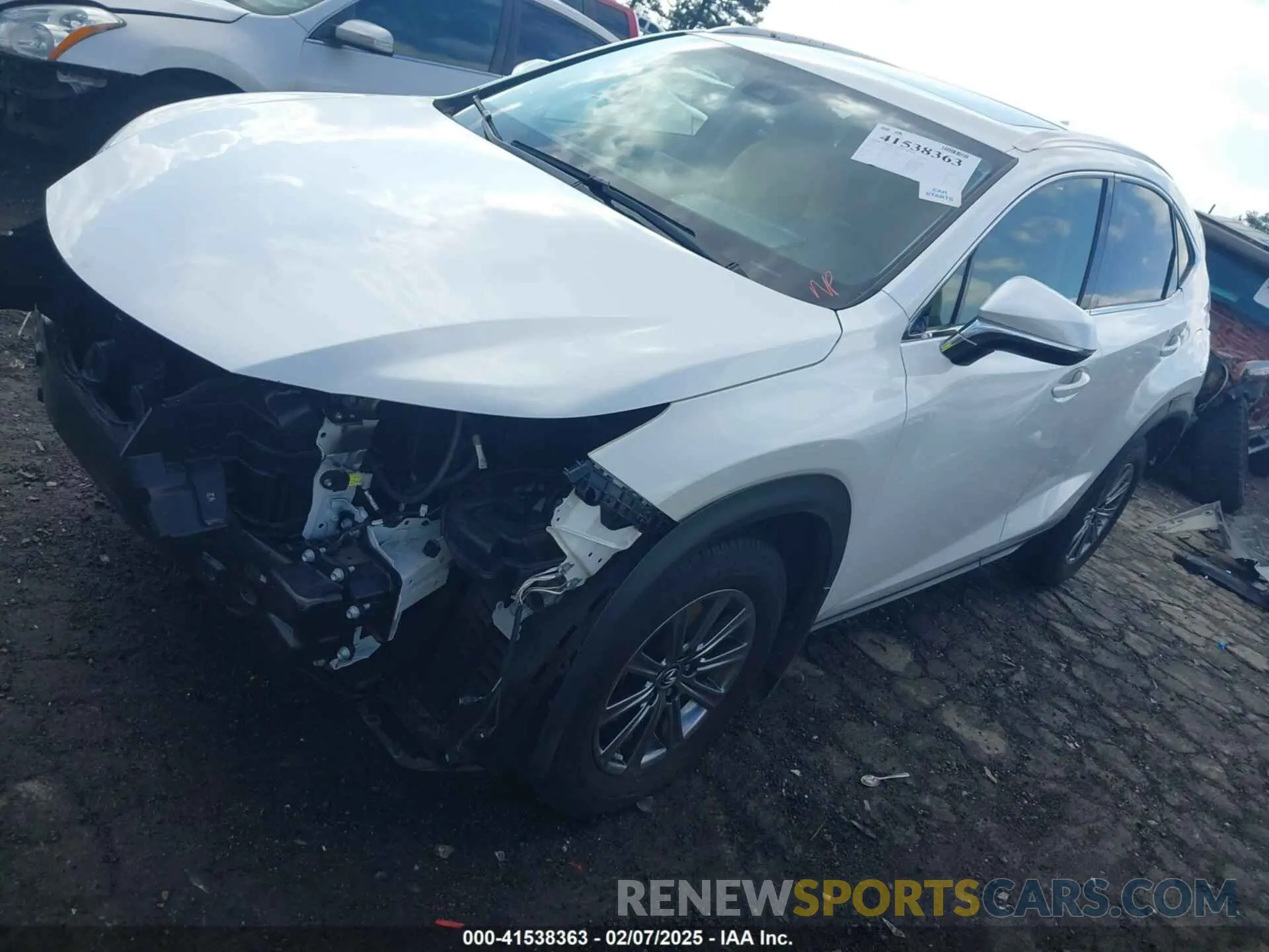 2 Photograph of a damaged car JTJDARDZ1M2251273 LEXUS NX 300 2021