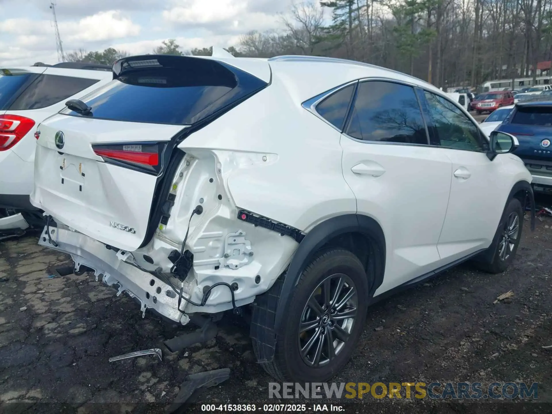 4 Photograph of a damaged car JTJDARDZ1M2251273 LEXUS NX 300 2021