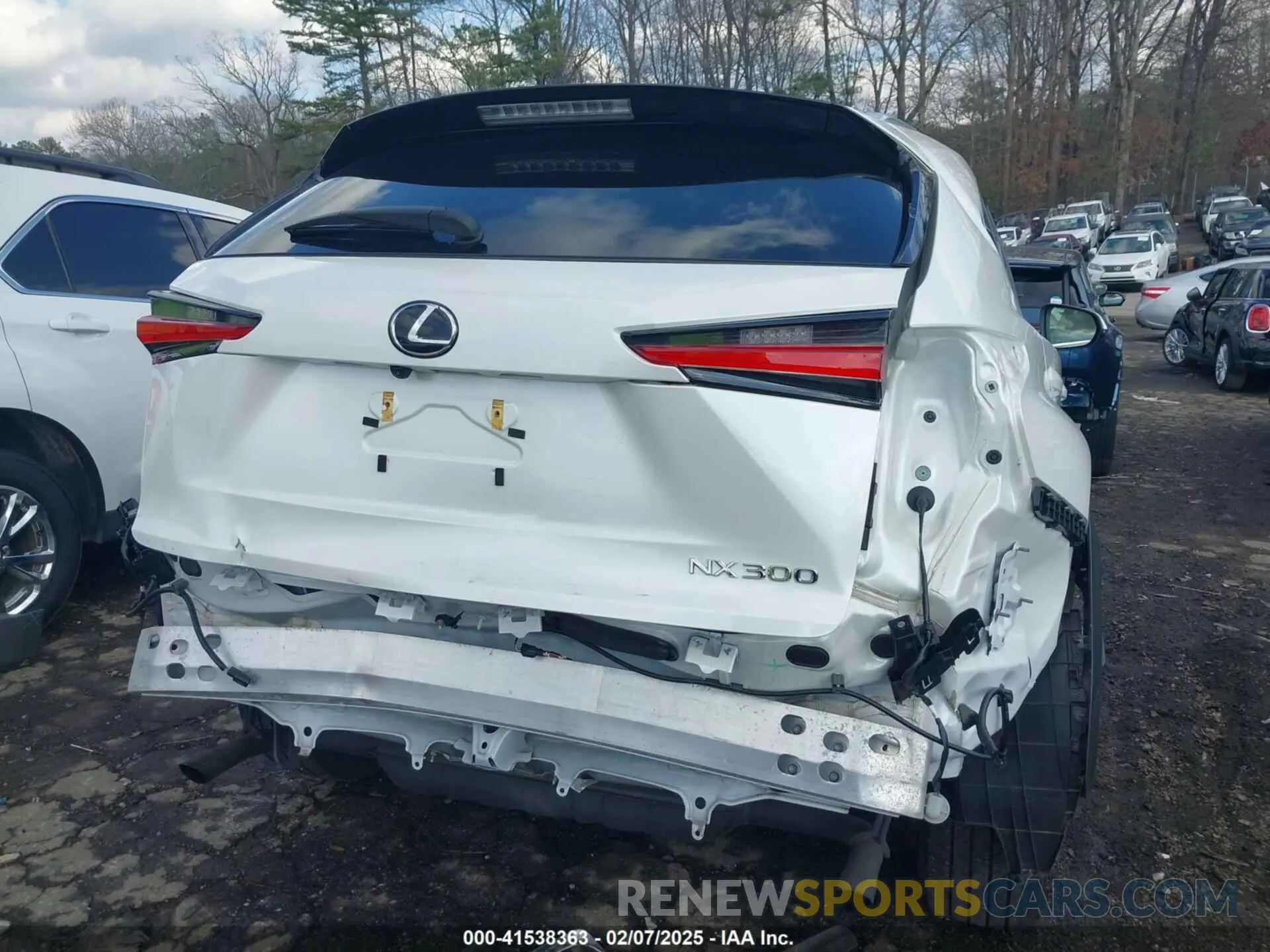 6 Photograph of a damaged car JTJDARDZ1M2251273 LEXUS NX 300 2021