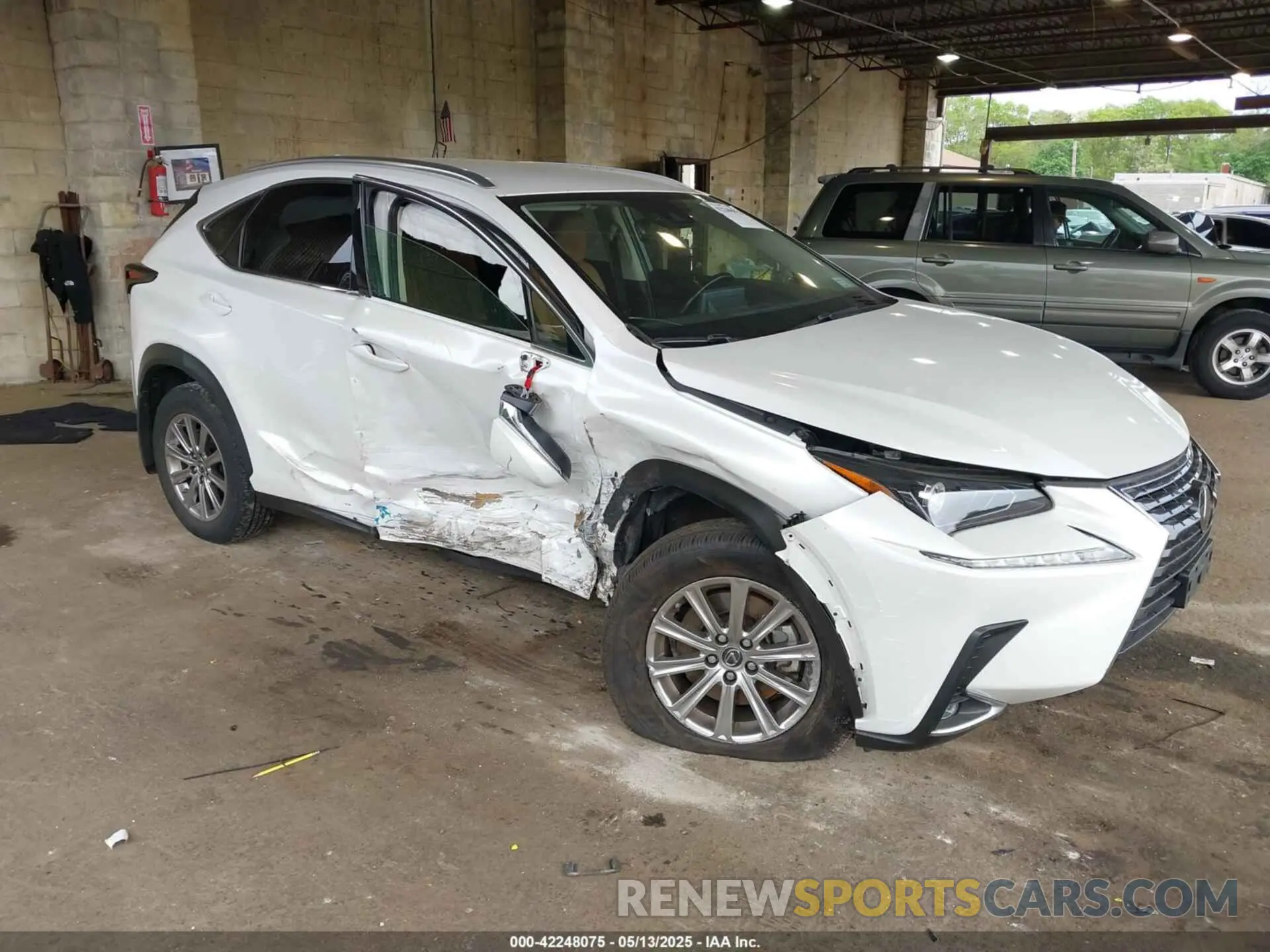 1 Photograph of a damaged car JTJDARDZ3M5023838 LEXUS NX 300 2021