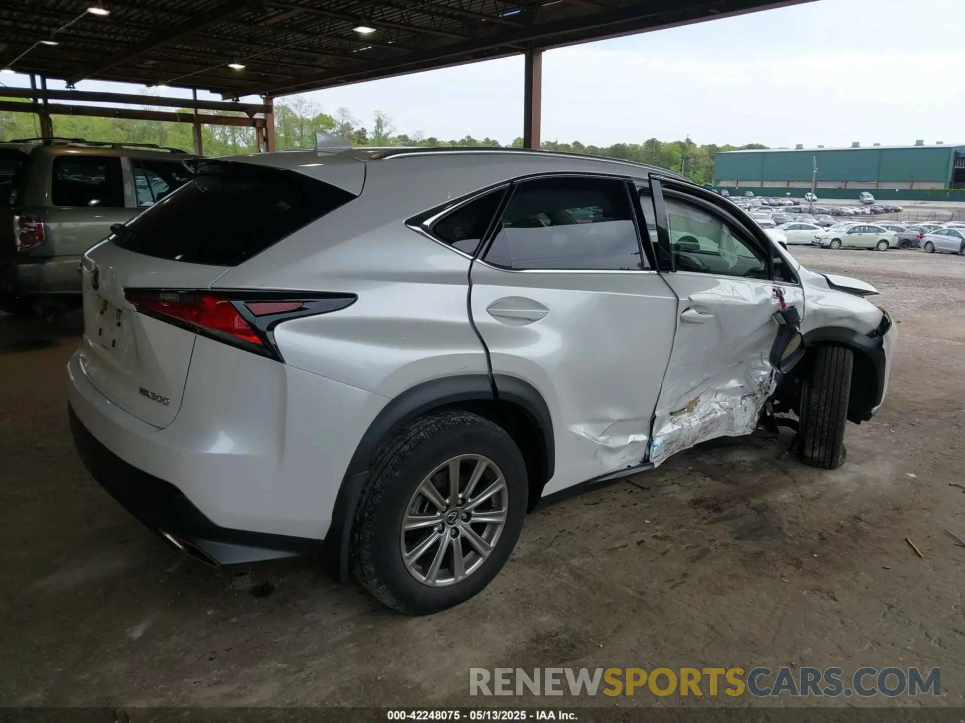 4 Photograph of a damaged car JTJDARDZ3M5023838 LEXUS NX 300 2021