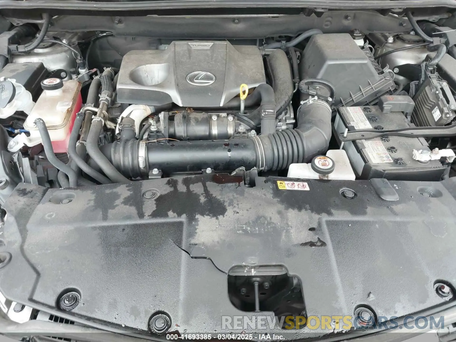 10 Photograph of a damaged car JTJDARDZ4M2242647 LEXUS NX 300 2021