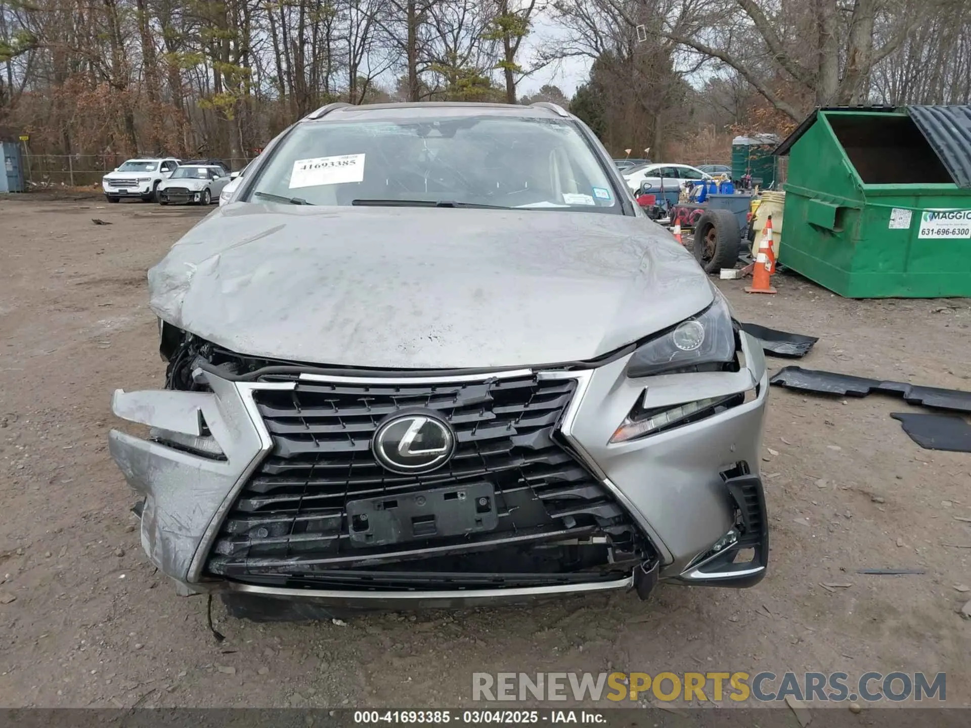 12 Photograph of a damaged car JTJDARDZ4M2242647 LEXUS NX 300 2021