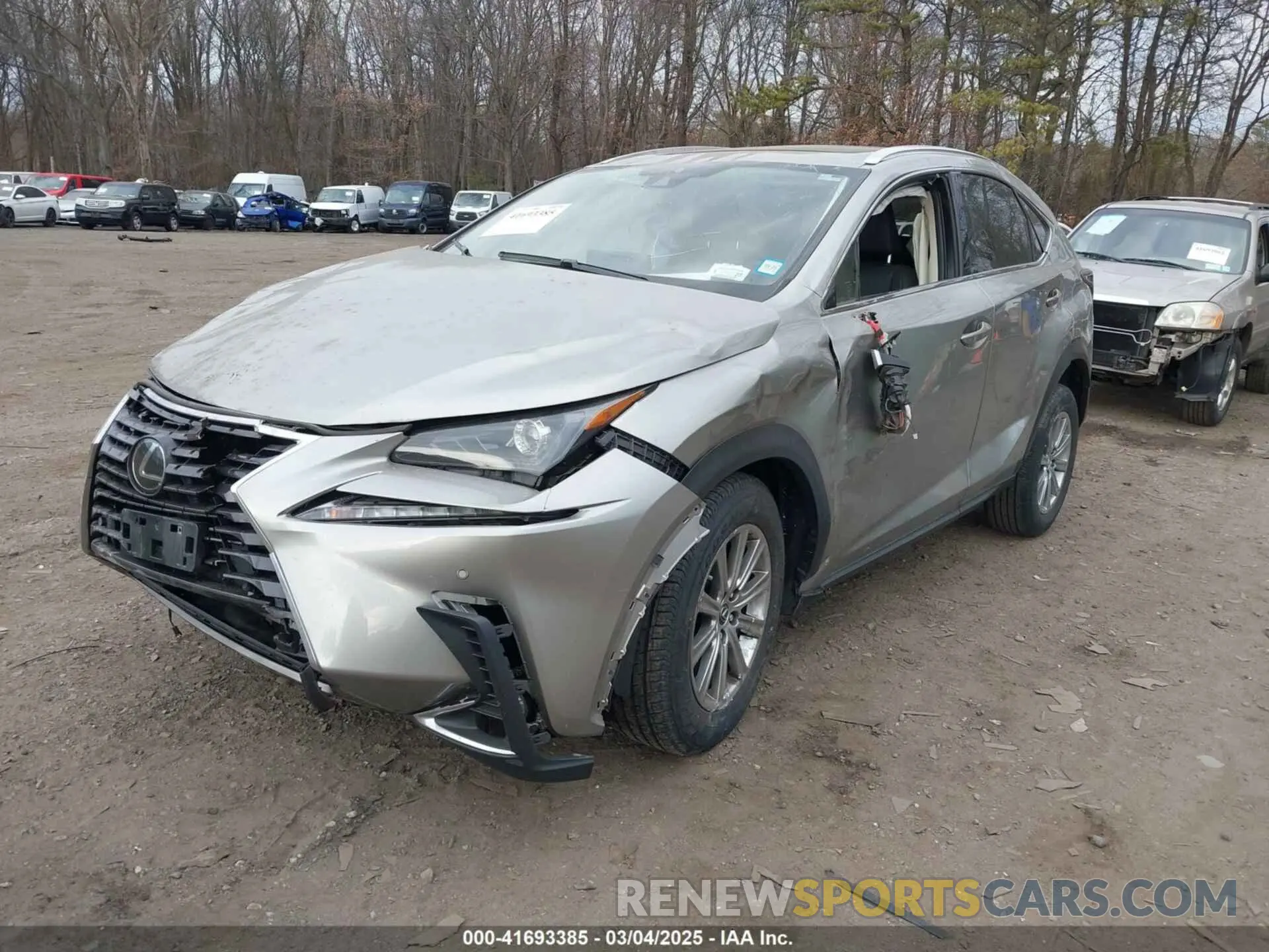 2 Photograph of a damaged car JTJDARDZ4M2242647 LEXUS NX 300 2021