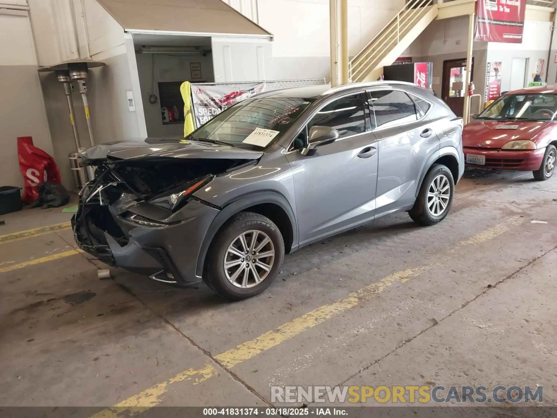 2 Photograph of a damaged car JTJDARDZ5M2262793 LEXUS NX 300 2021