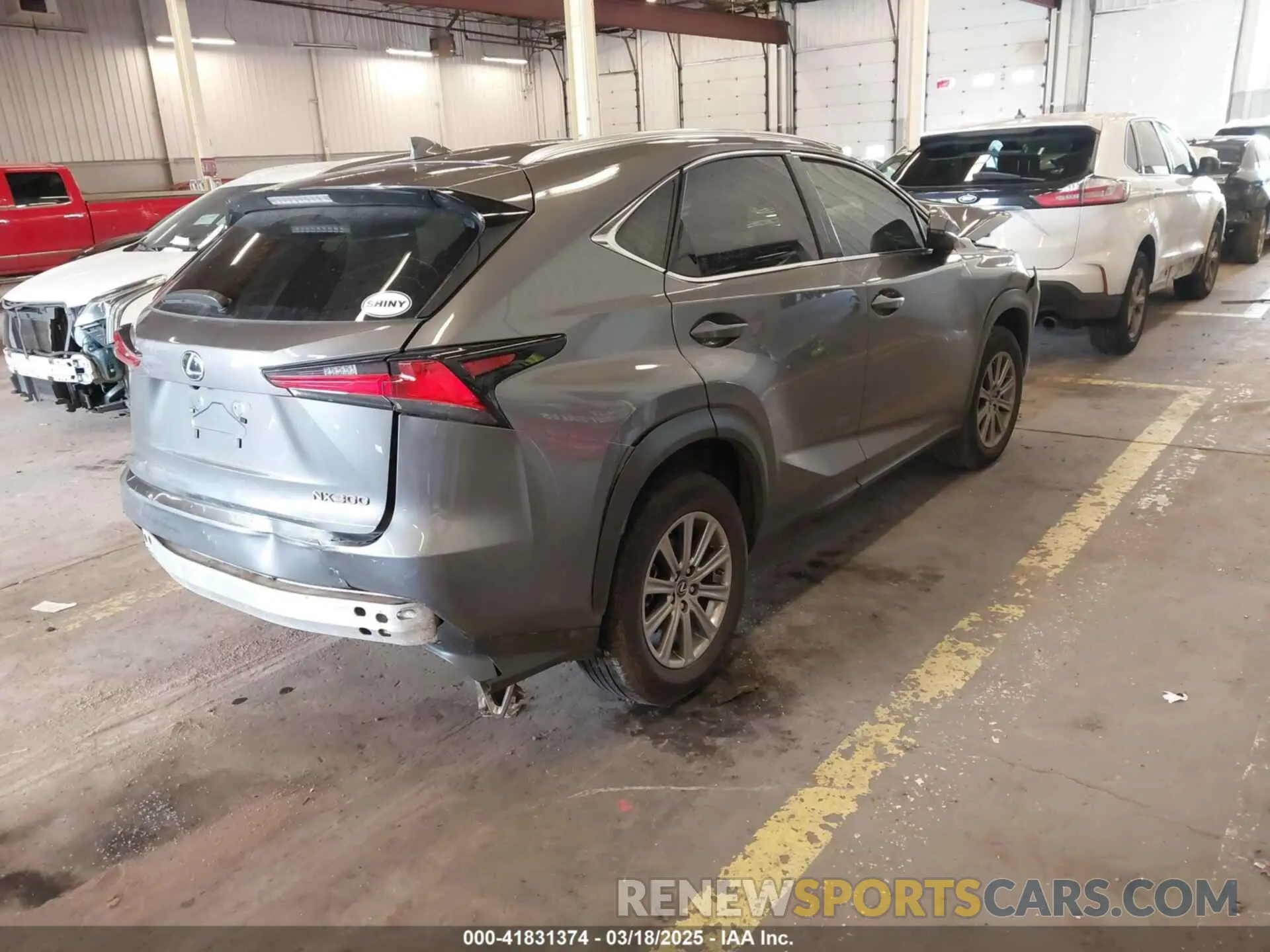 4 Photograph of a damaged car JTJDARDZ5M2262793 LEXUS NX 300 2021