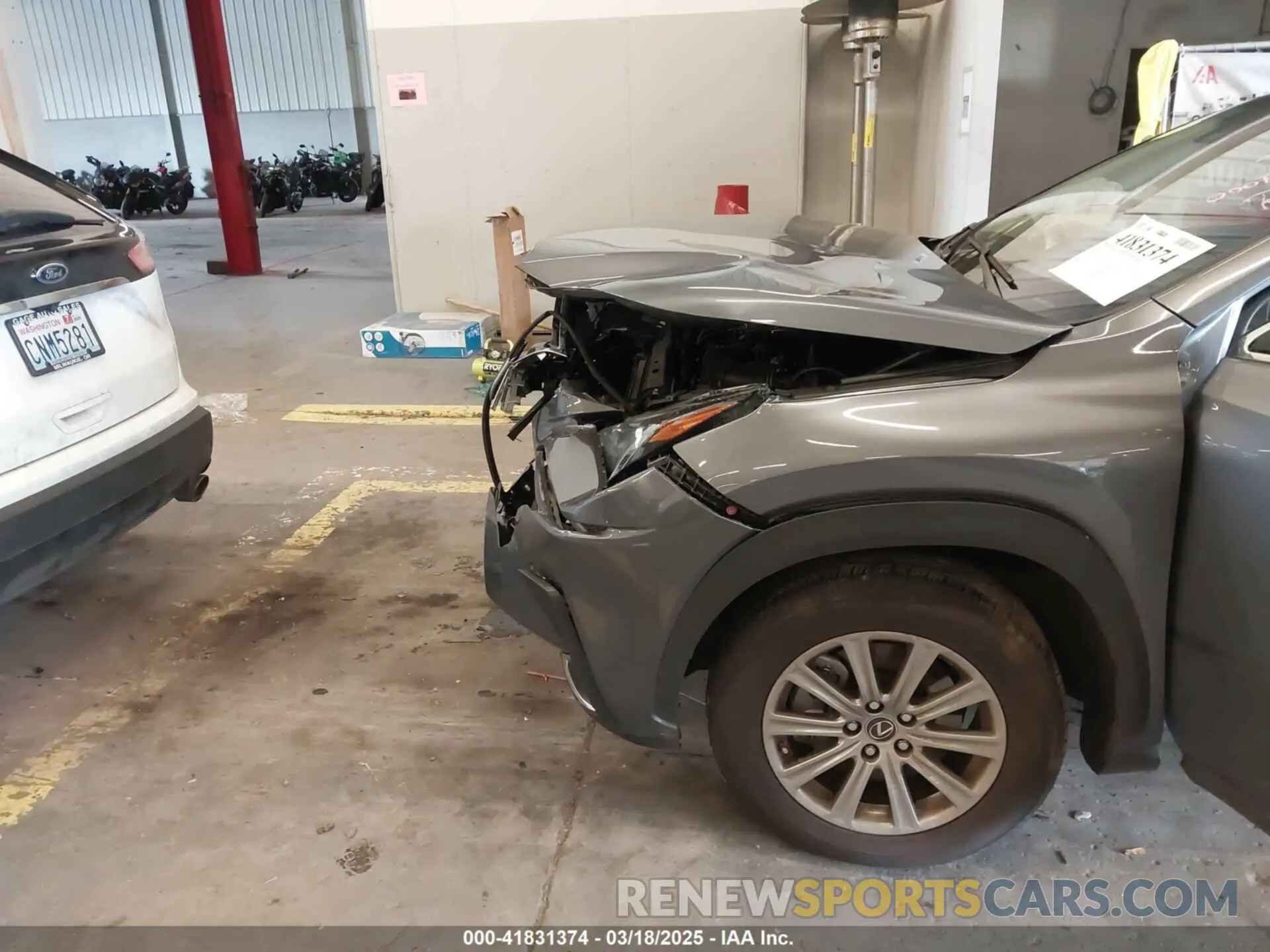 6 Photograph of a damaged car JTJDARDZ5M2262793 LEXUS NX 300 2021
