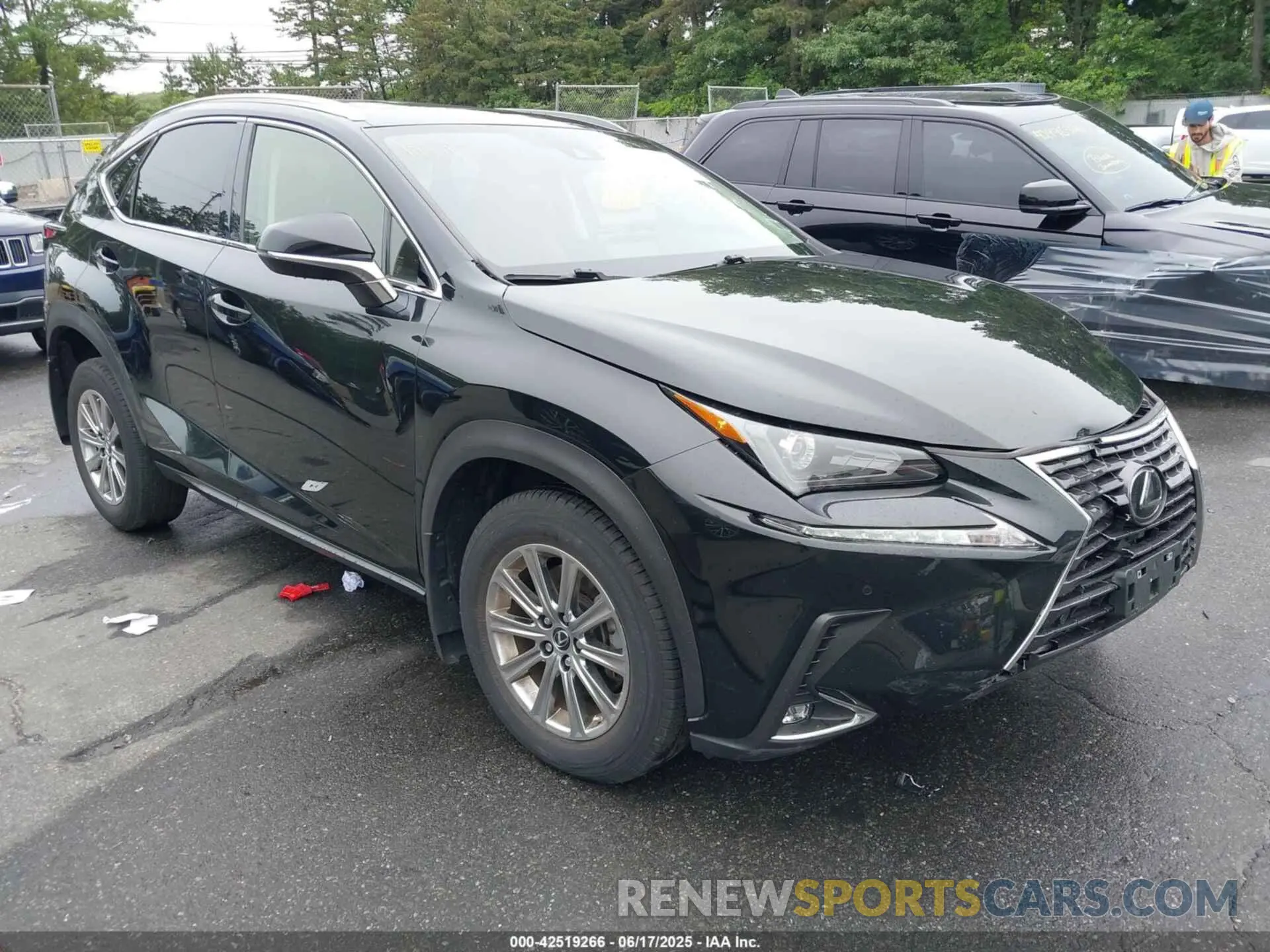 1 Photograph of a damaged car JTJDARDZ6M2256856 LEXUS NX 300 2021