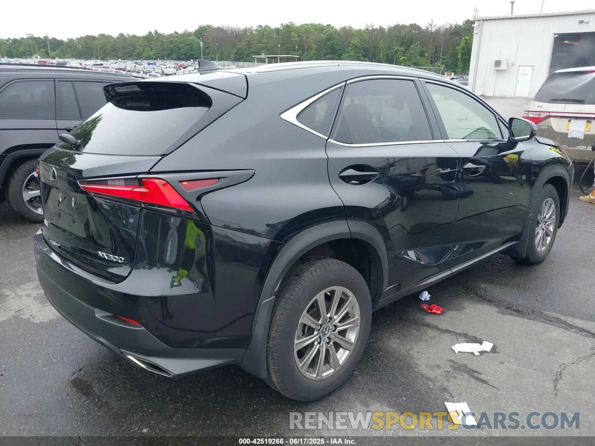 4 Photograph of a damaged car JTJDARDZ6M2256856 LEXUS NX 300 2021