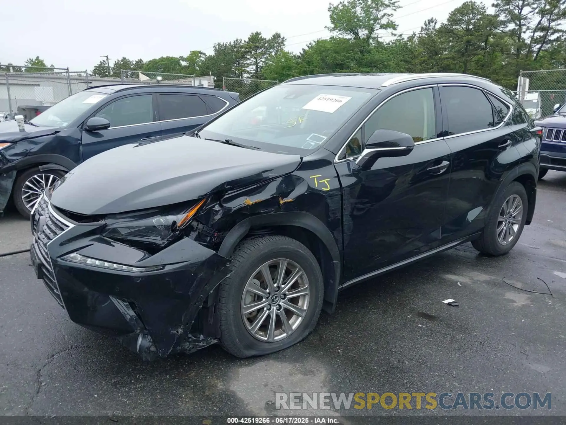6 Photograph of a damaged car JTJDARDZ6M2256856 LEXUS NX 300 2021