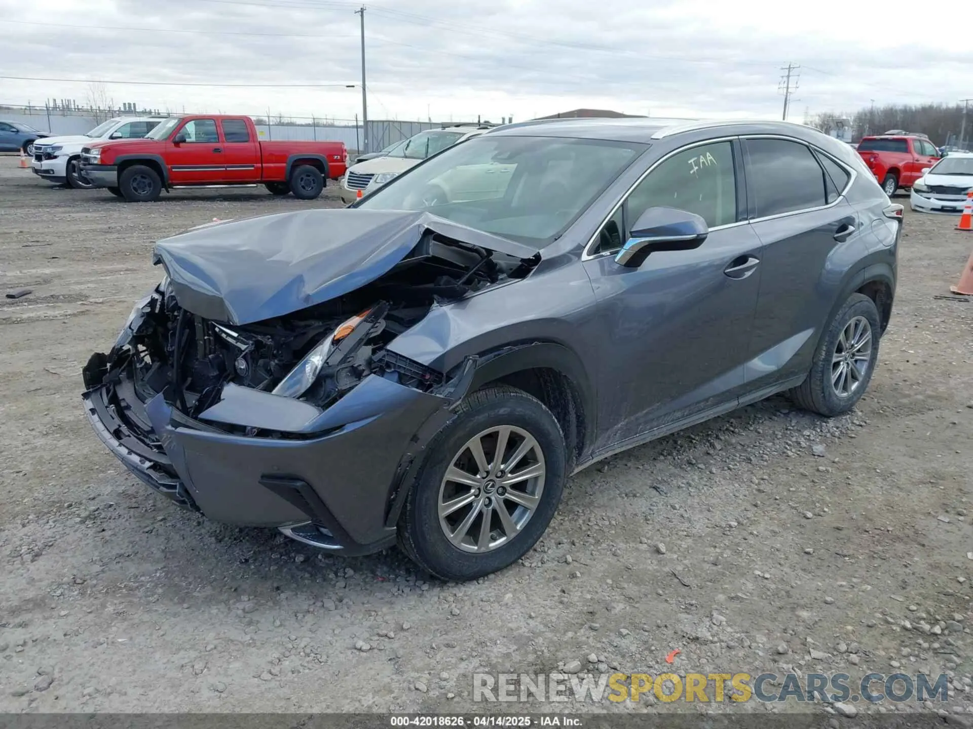 2 Photograph of a damaged car JTJDARDZ6M2257909 LEXUS NX 300 2021